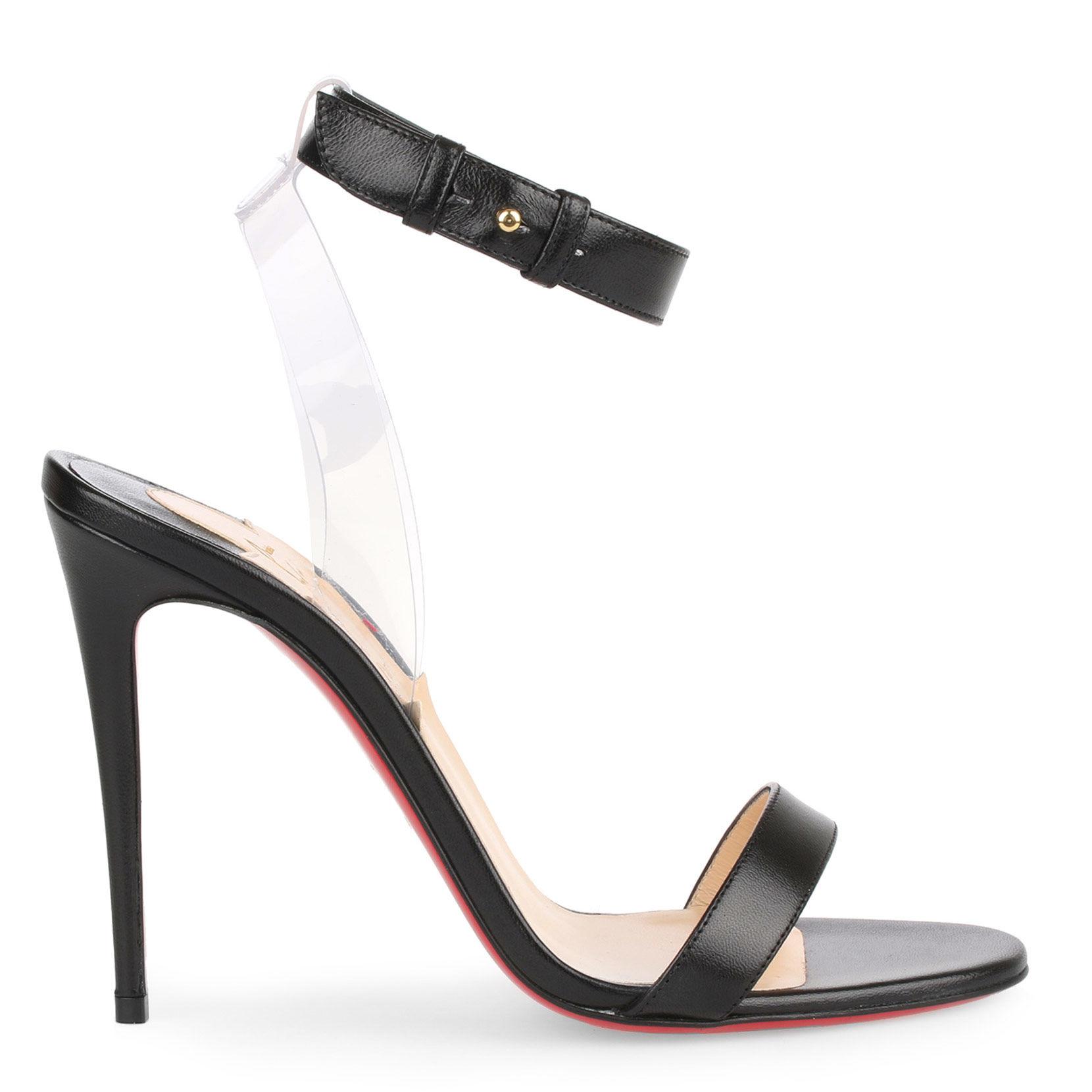 louboutin black sandals