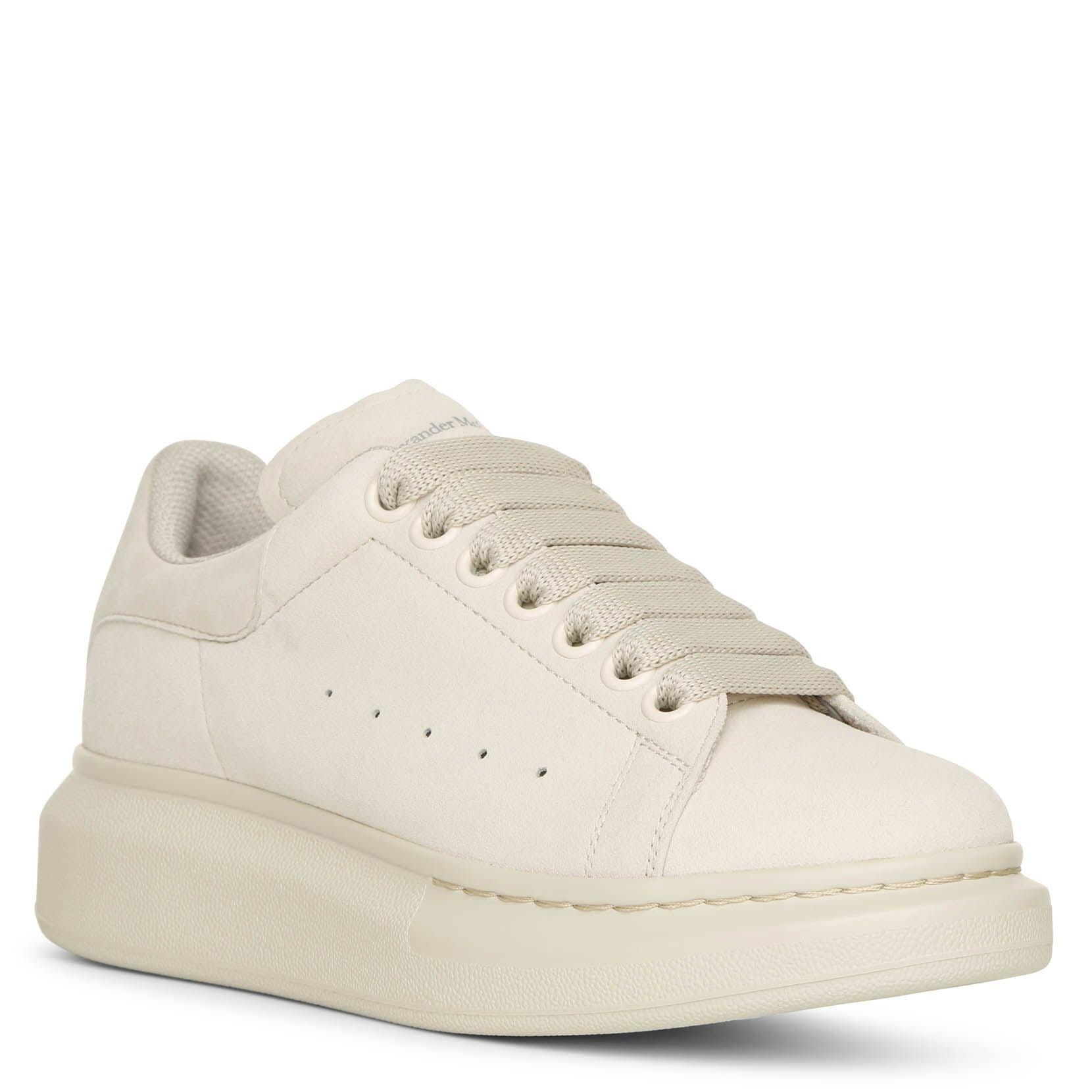 Mcqueen Sneaker Mc Queen Beige McQueen Cream Suede Classic