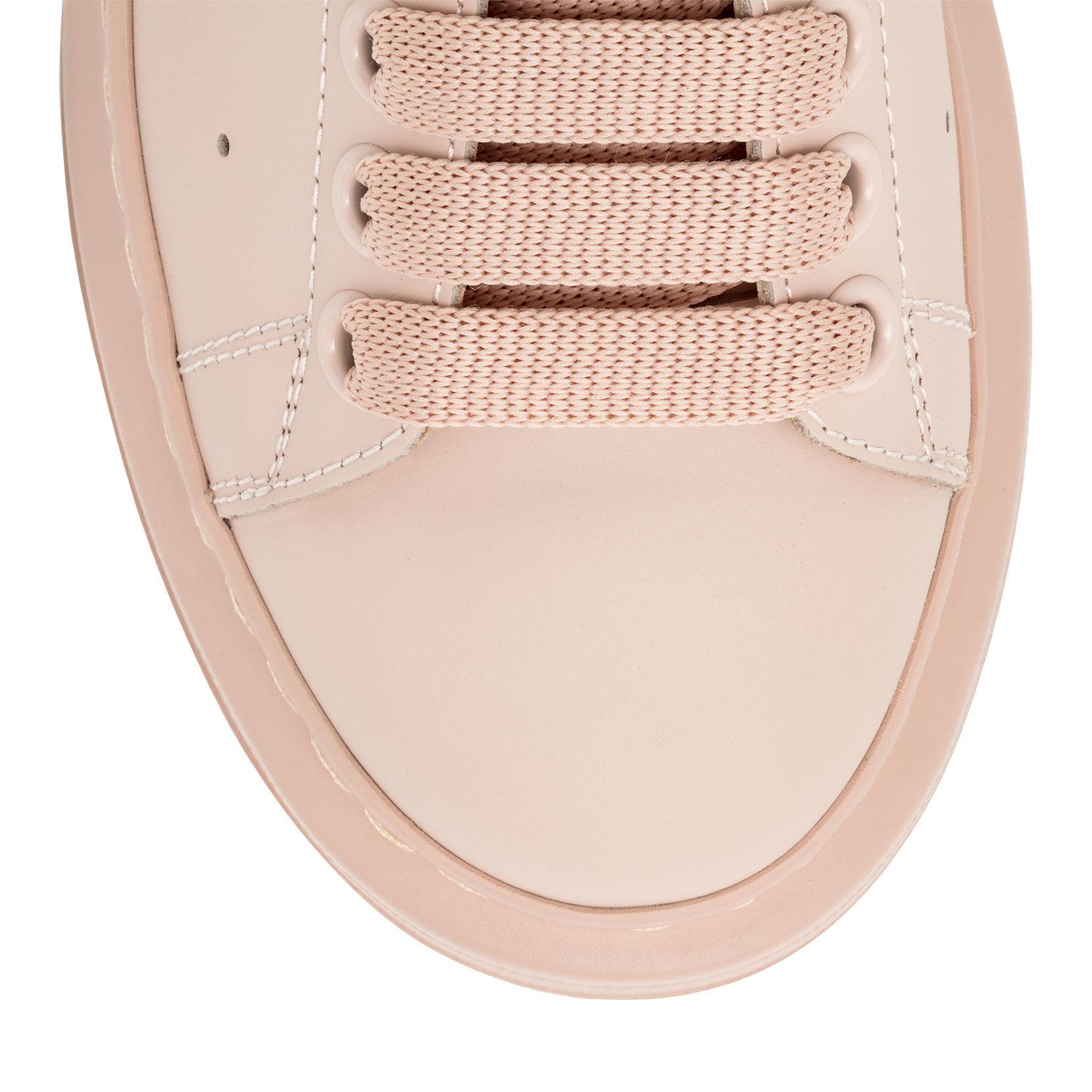 alexander mcqueen sneakers pink snakeskin