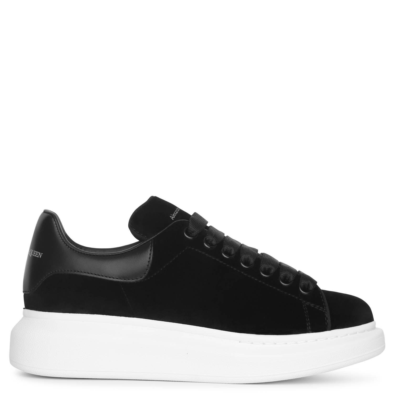 Alexander mcqueen black velvet Clearance