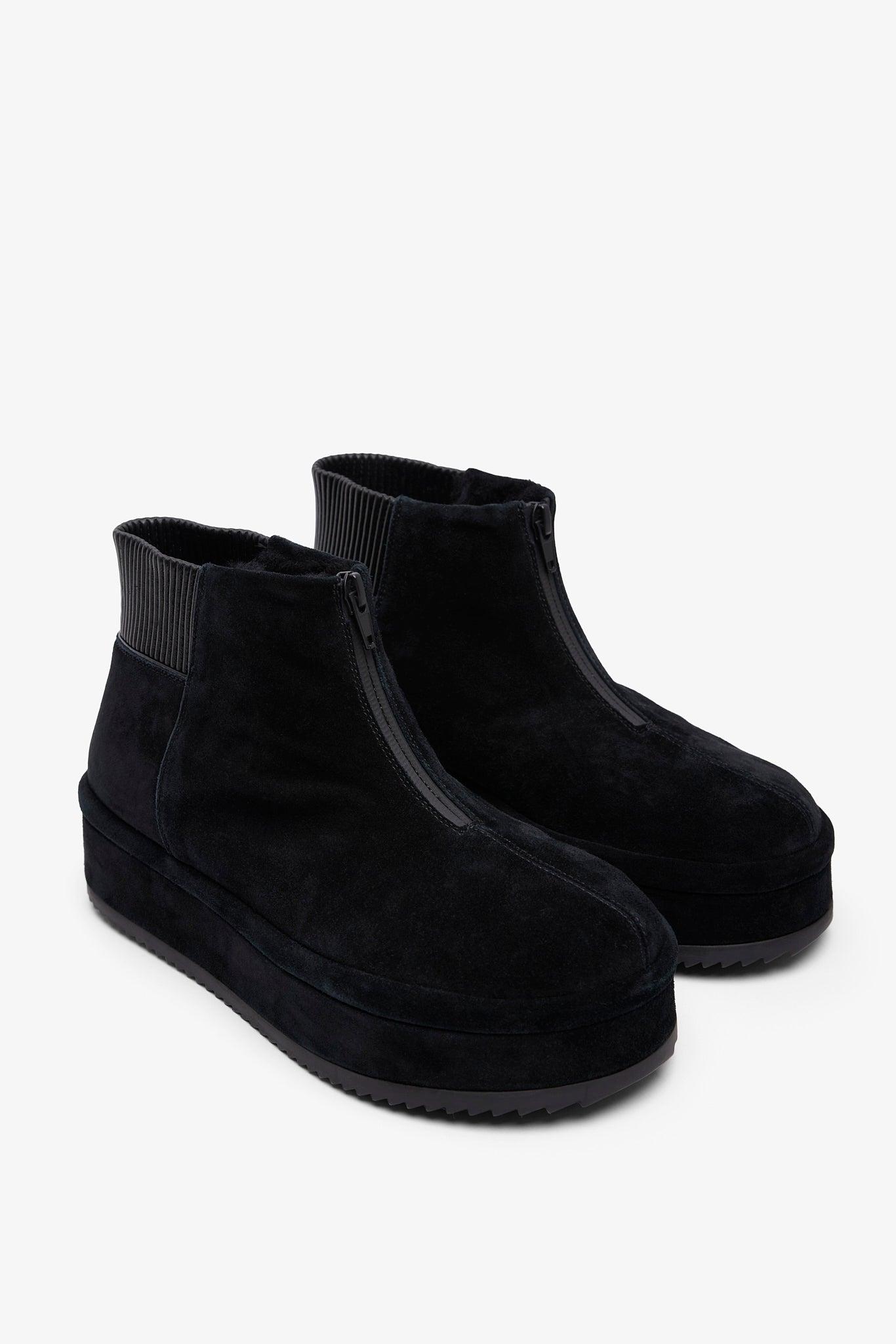 Phoebe Philo Bumper Booties in Black | Lyst UK