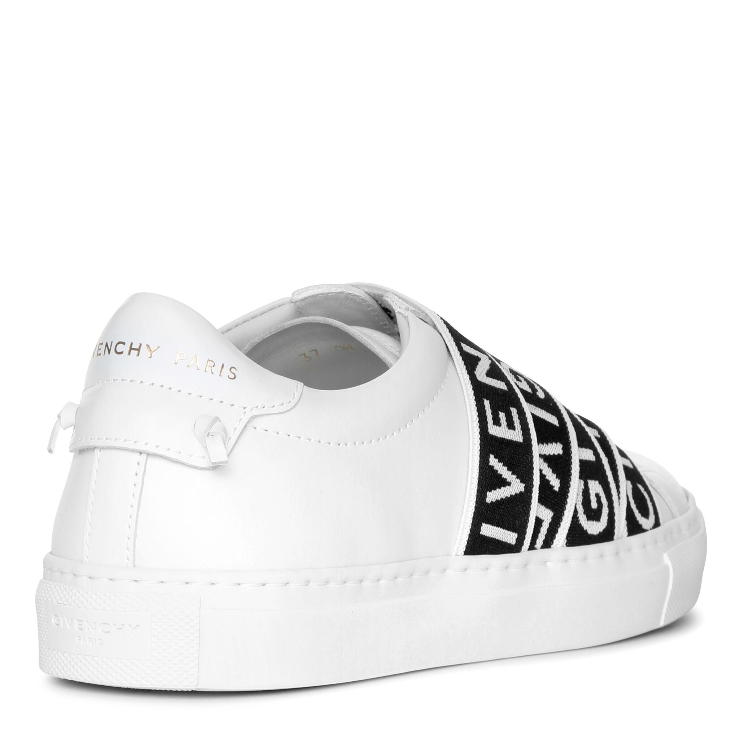 givenchy sneakers in leather with webbing