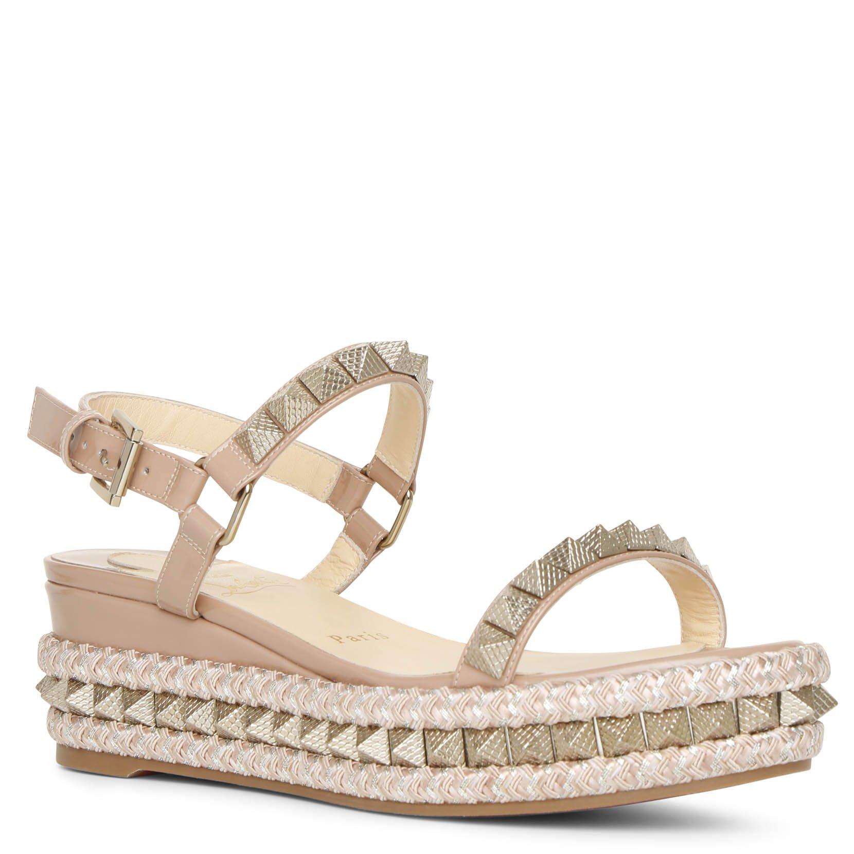 louboutin wedges pyraclou