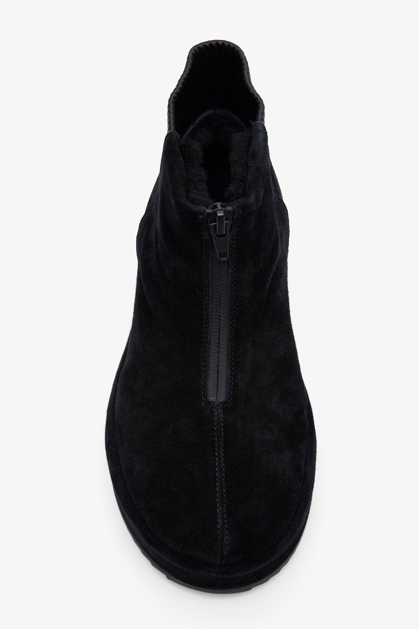 Phoebe Philo Bumper Booties in Black | Lyst
