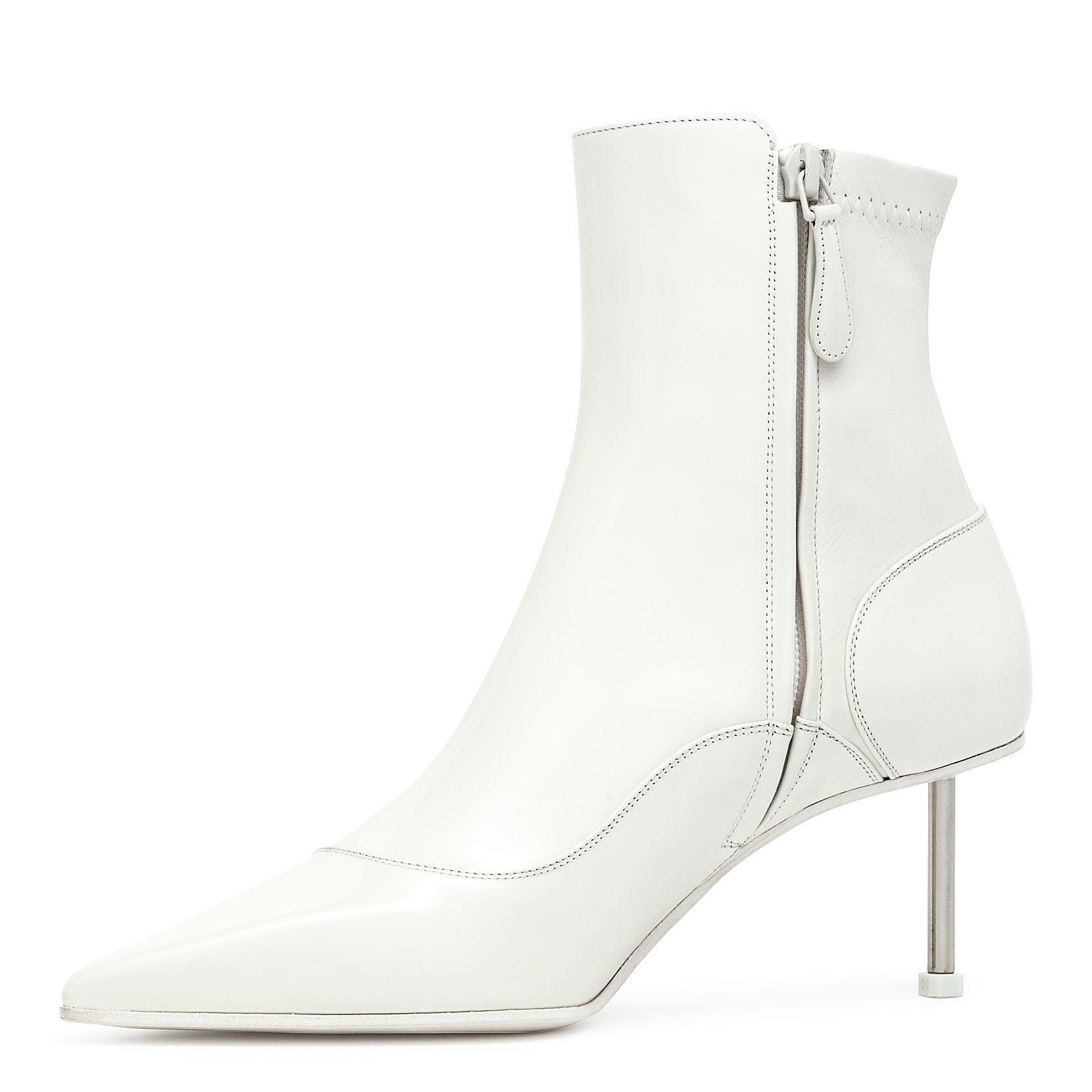 alexander mcqueen white boots