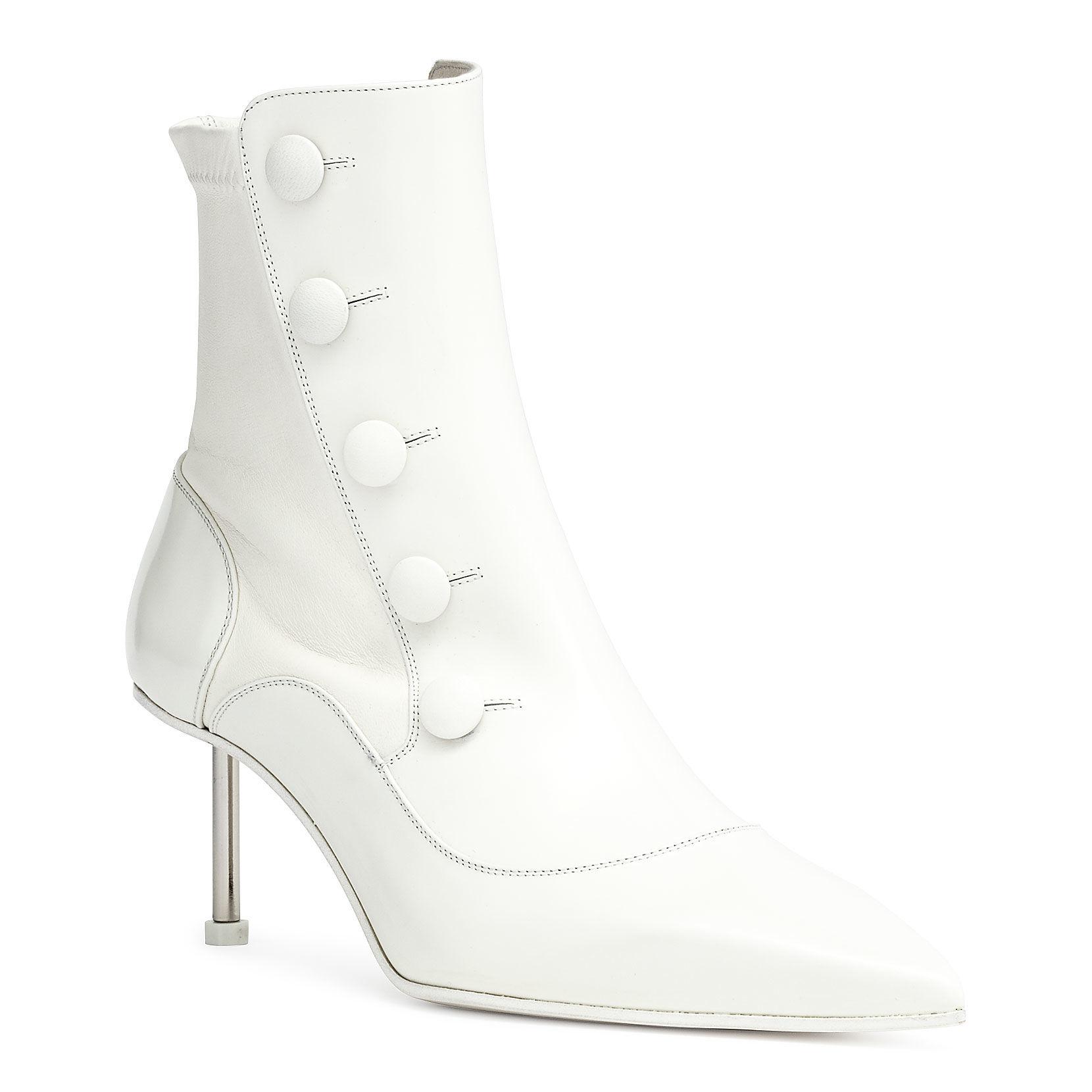 alexander mcqueen white boots