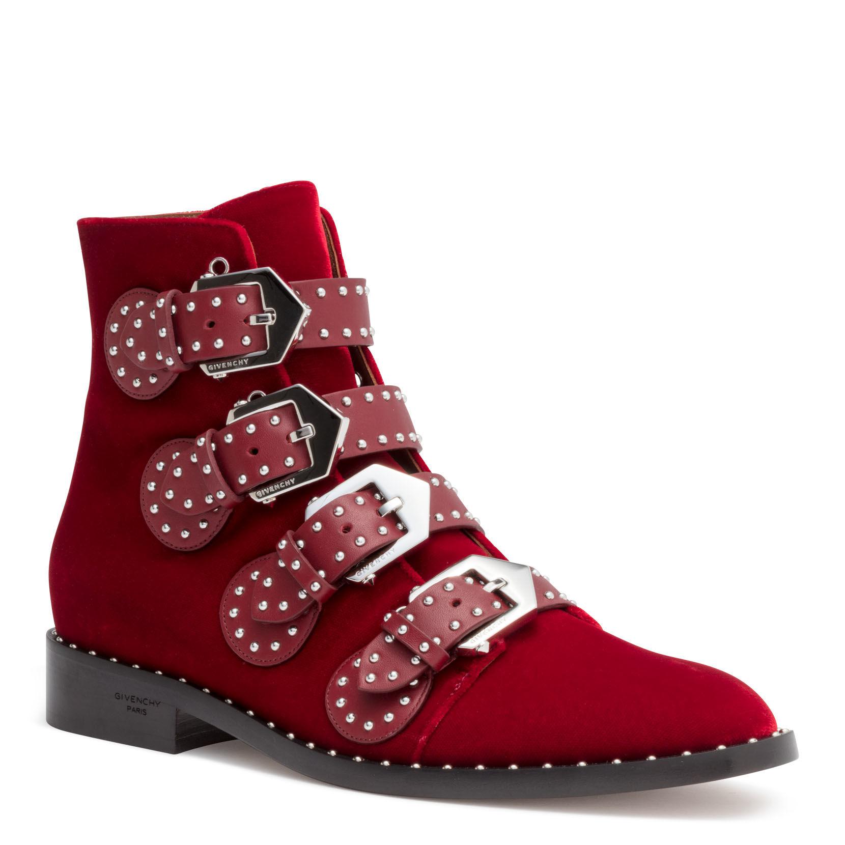 red givenchy boots