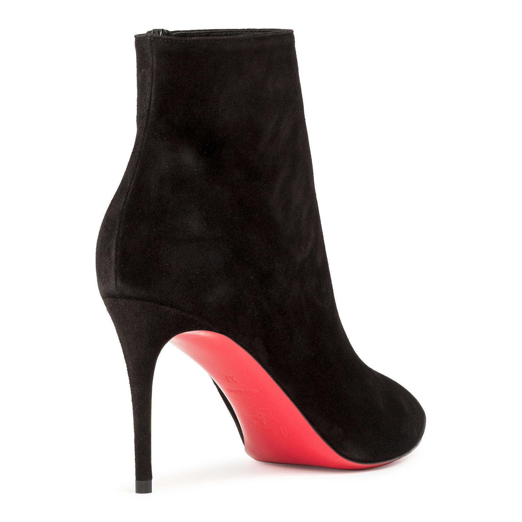 eloise leather red sole booties