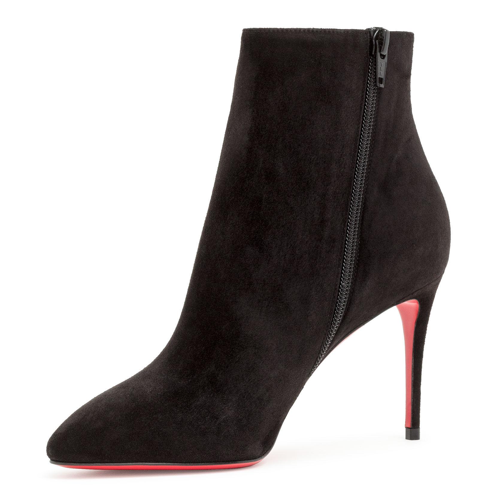 eloise leather red sole booties