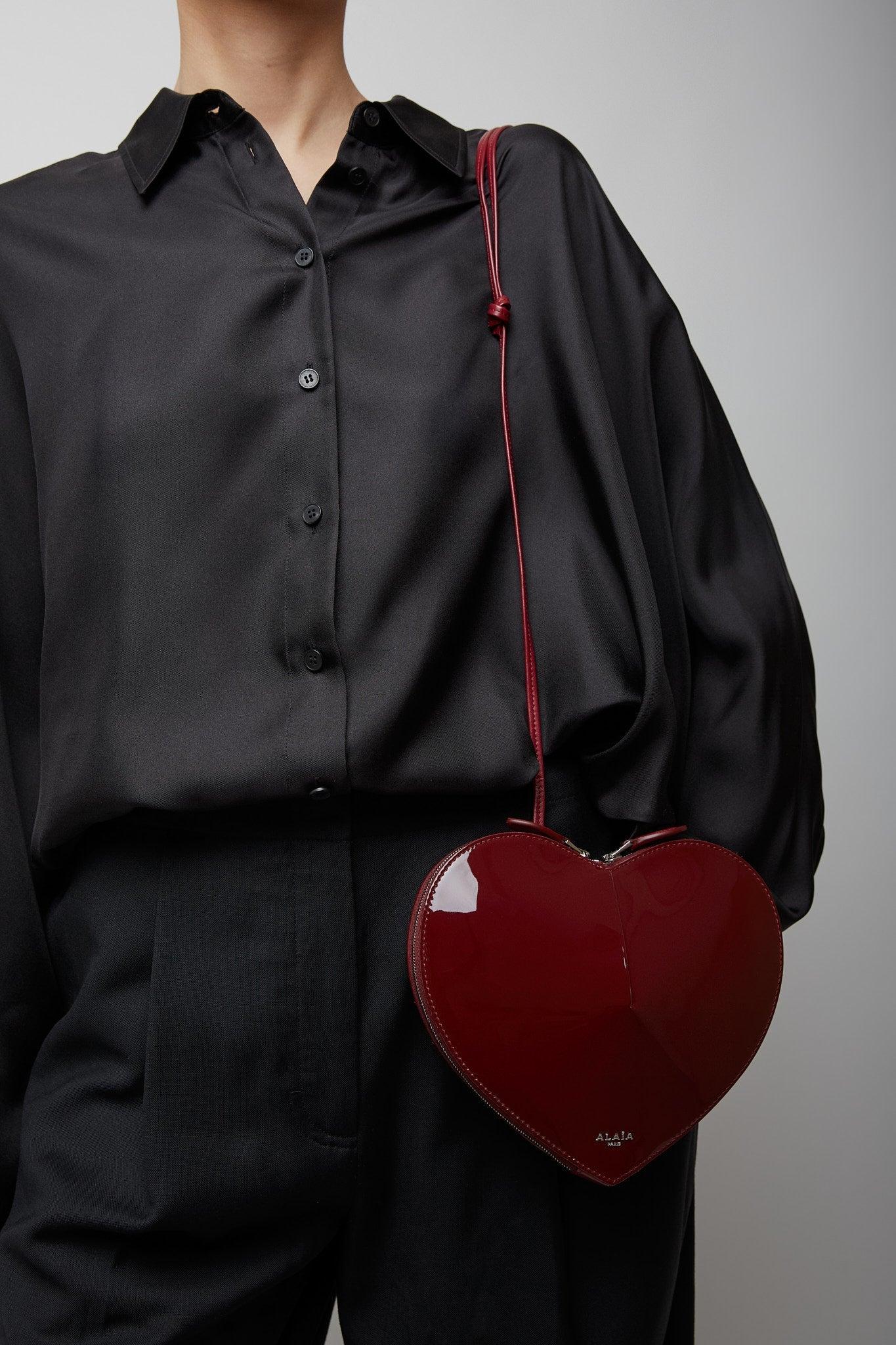 Heart-Shaped Bag as the Accent