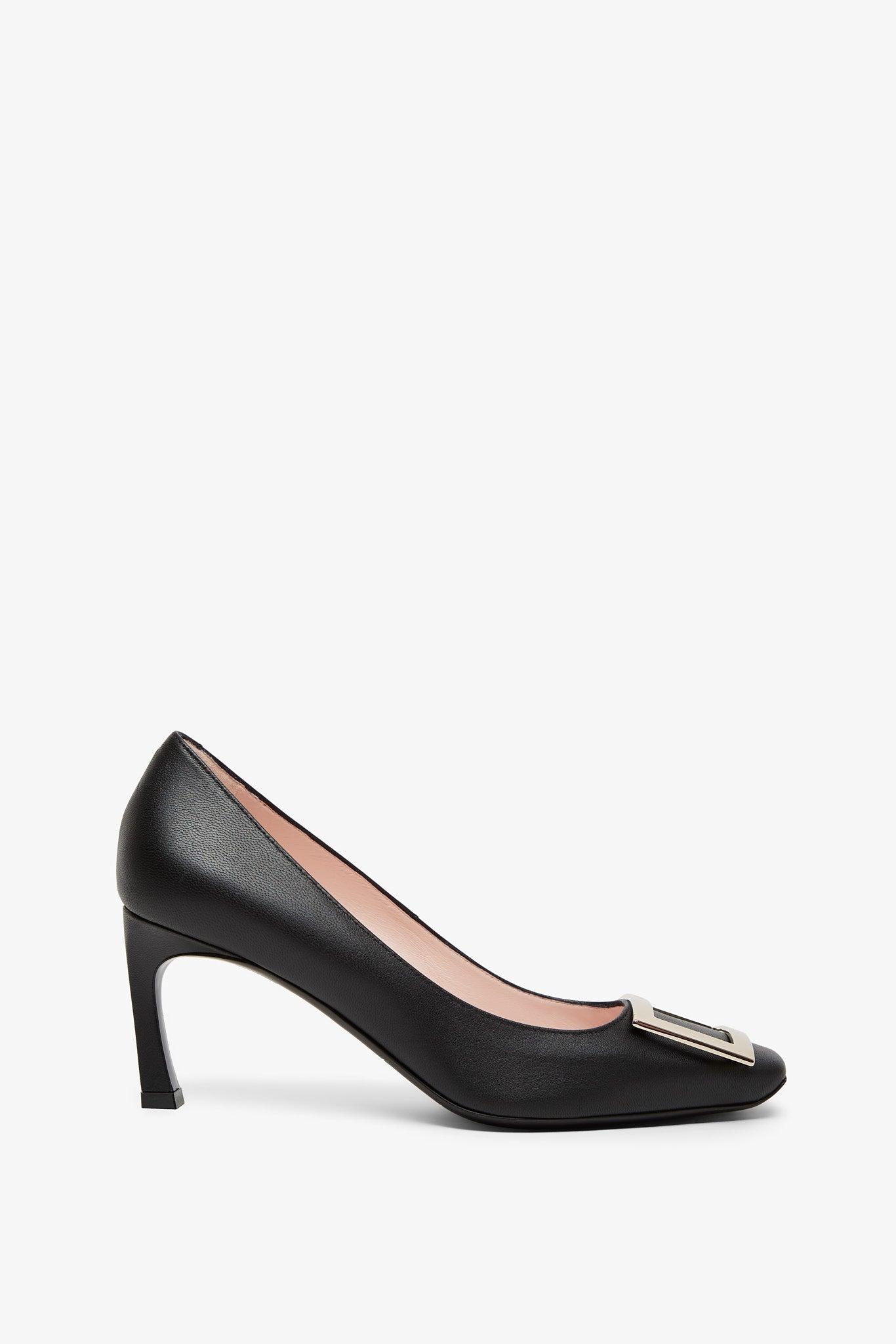 Trompette 70 Metal Buckle Pumps in Patent Leather