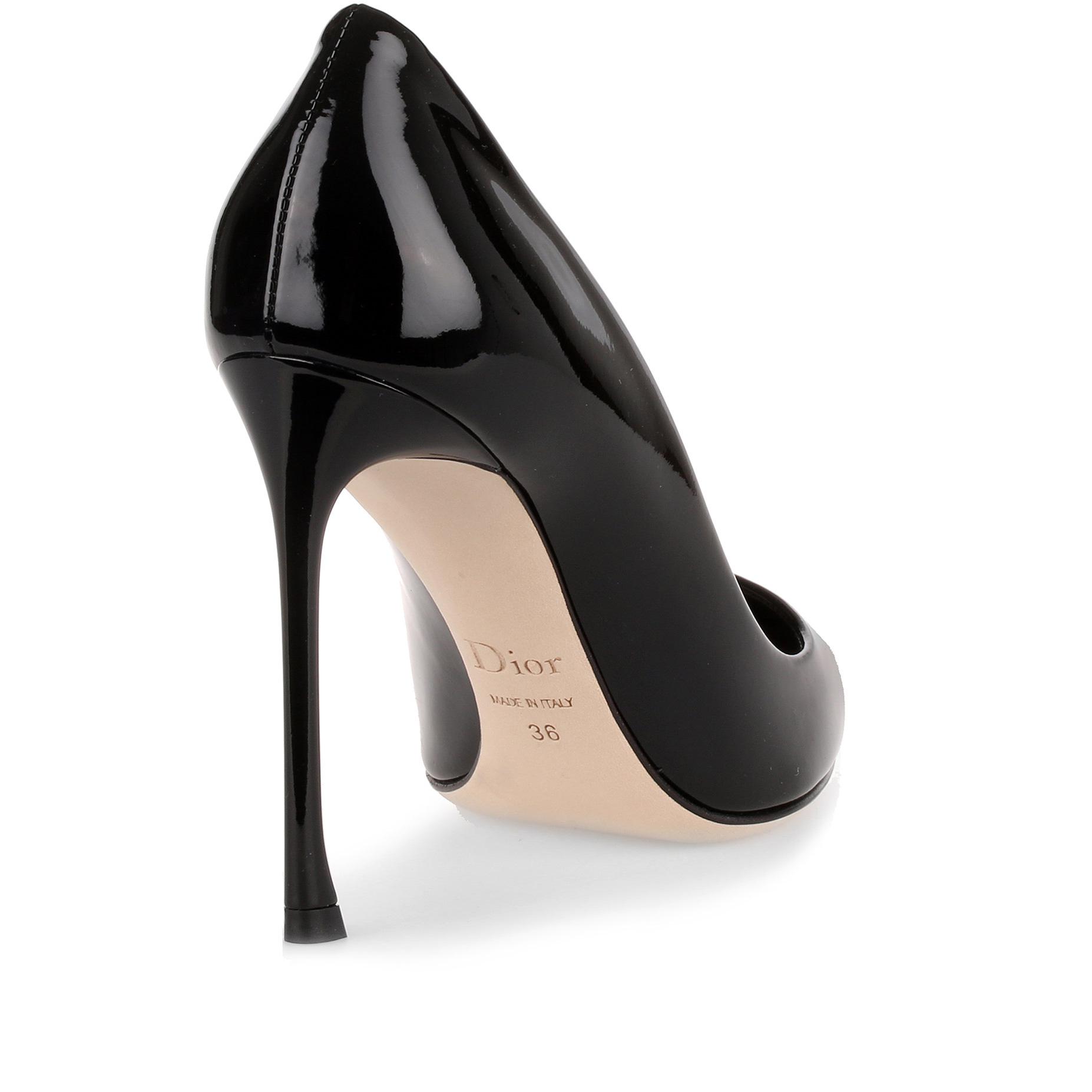 dior black pump