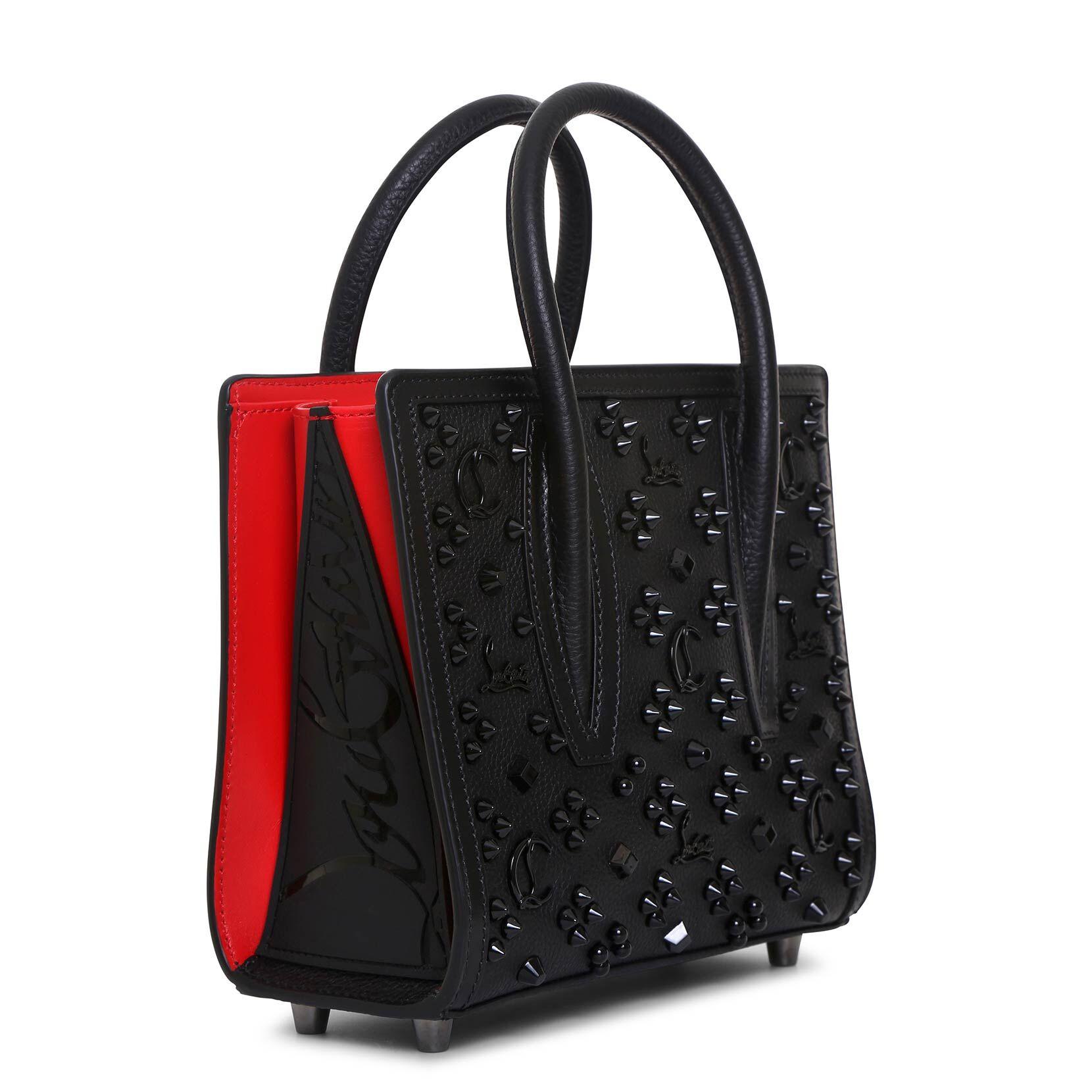 Christian Louboutin Leather Paloma S Mini Bag in Black | Lyst