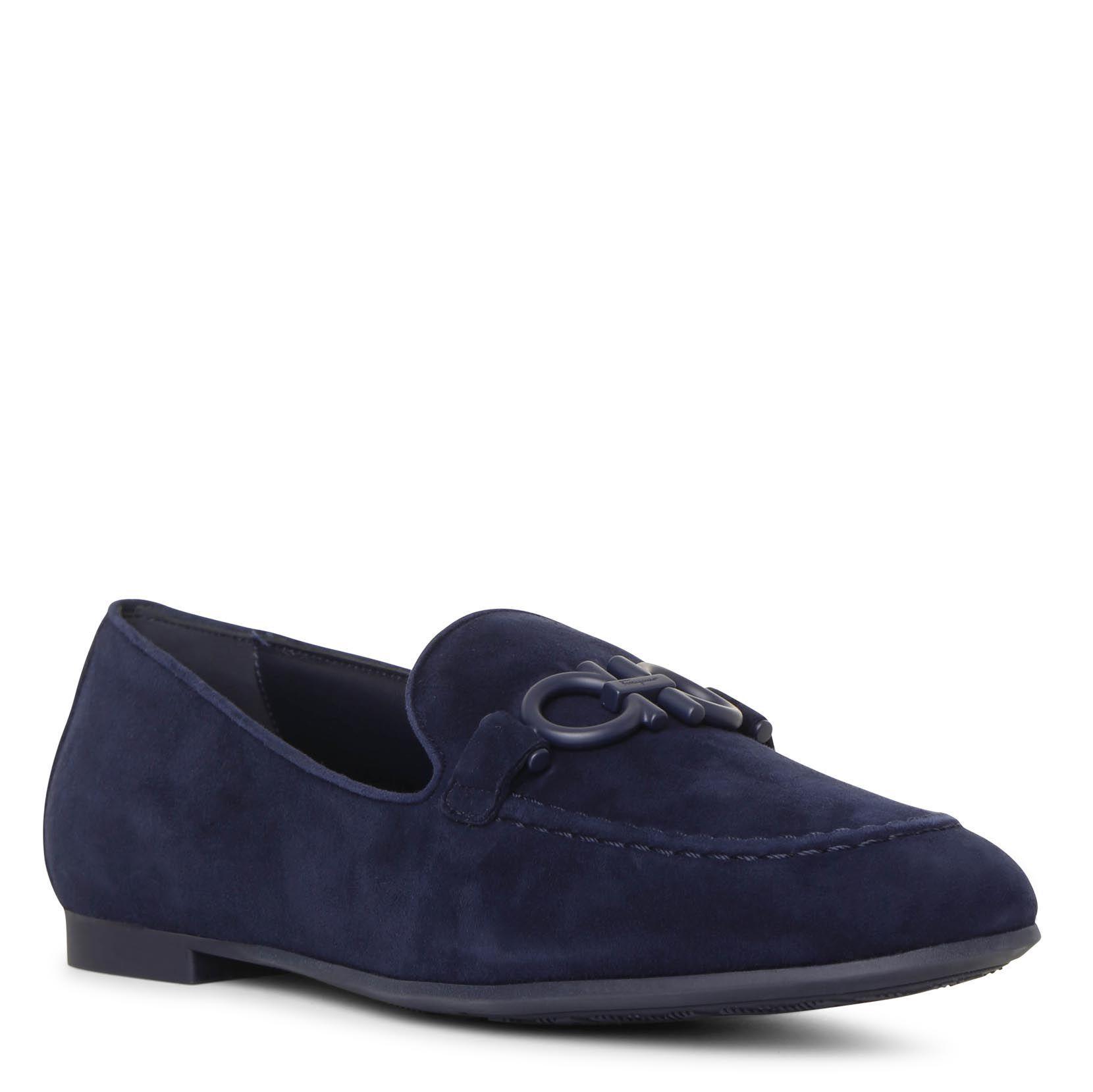 salvatore ferragamo trifoglio patent gancini horsebit loafers