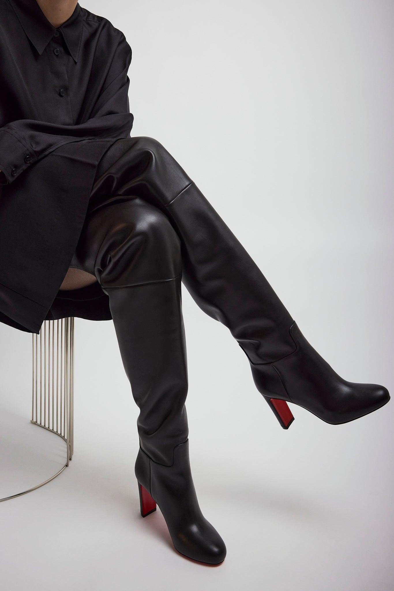 Christian Louboutin Knee-high boots for Women Online Sale up to