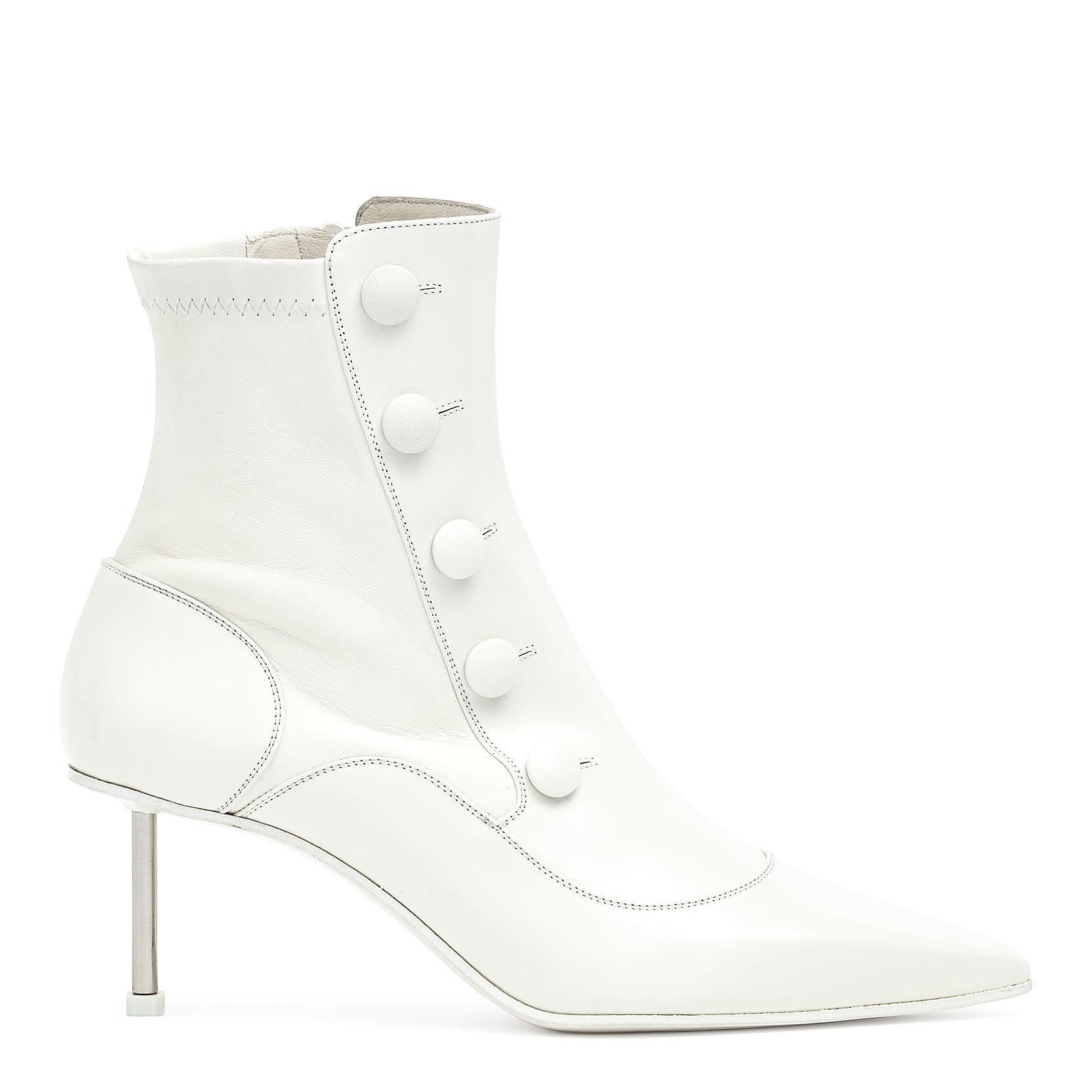 alexander mcqueen white boots