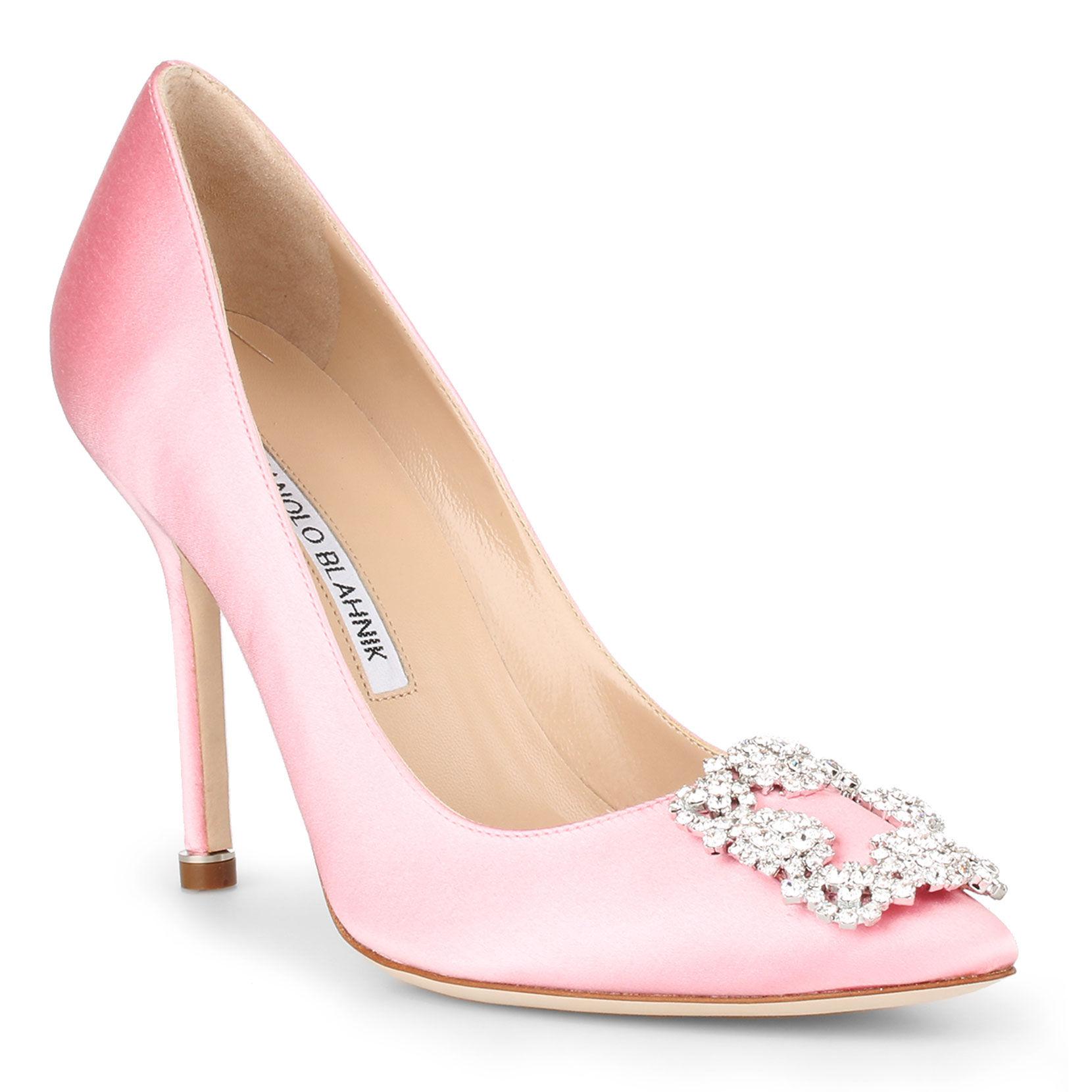 manolo blahnik hangisi flat pink