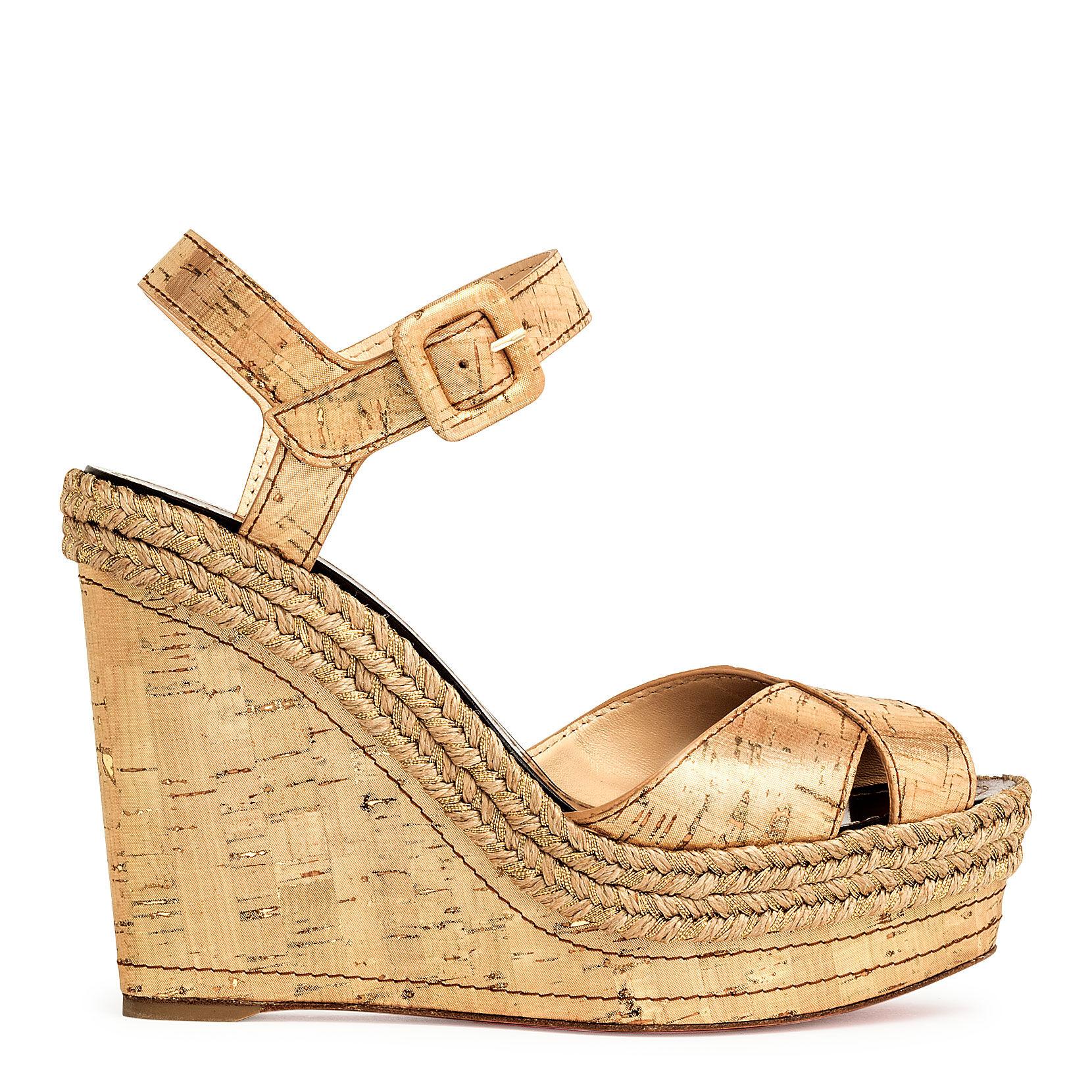 louboutins wedges
