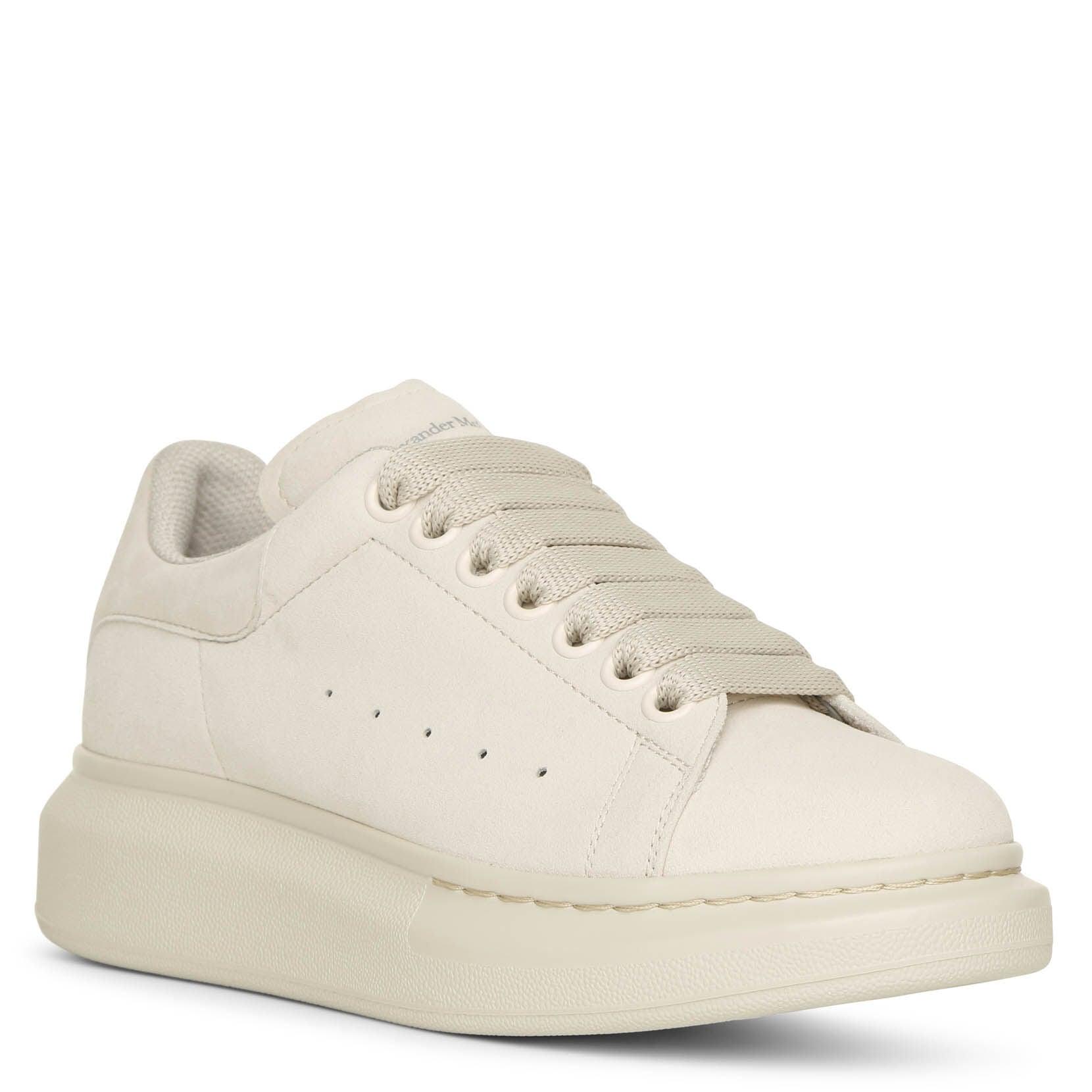 beige alexander mcqueen sneakers