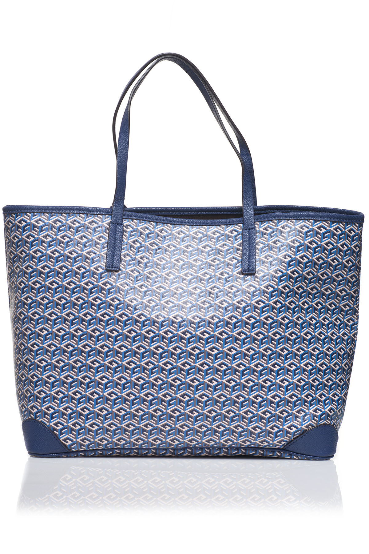 Guess Bag With Logo Detail in Blue | Lyst