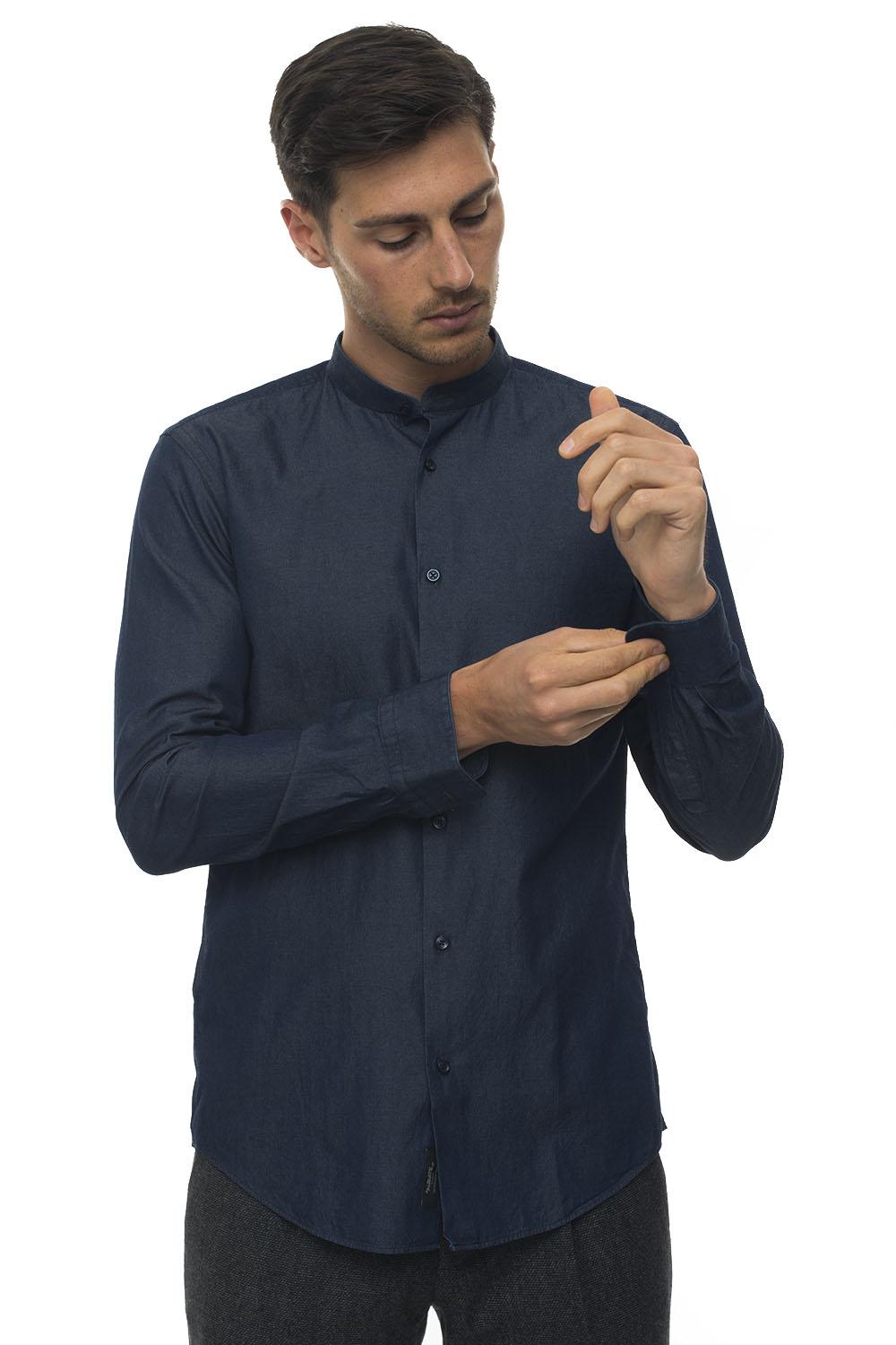 BOSS by Hugo Boss Casual Shirt Dark Denim Cotton in Blue for Men - Lyst