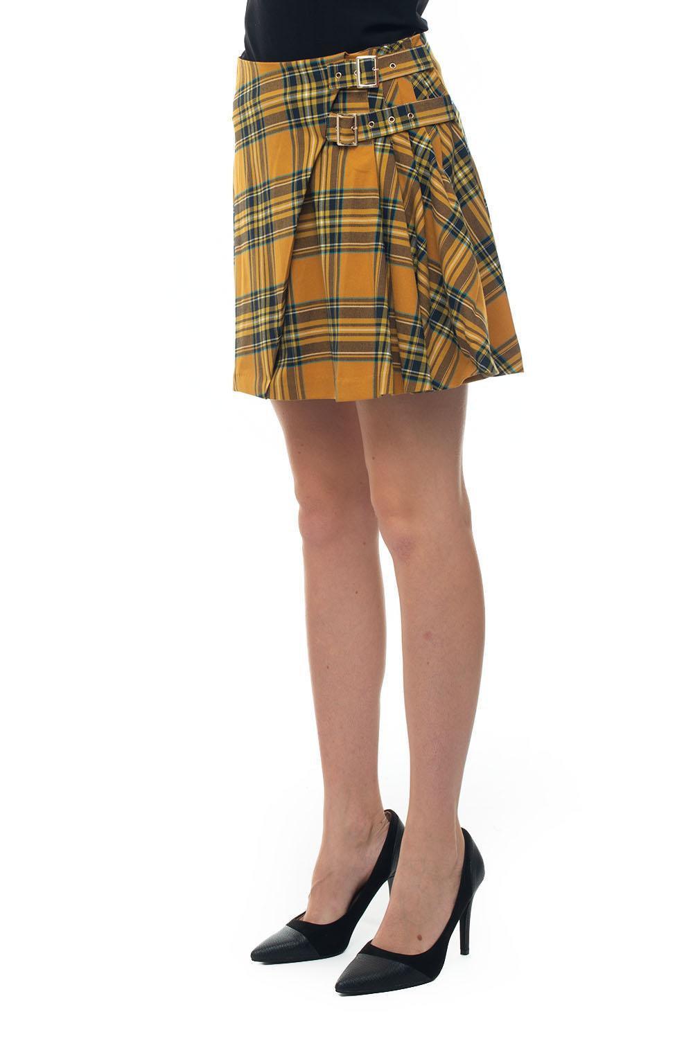 guess pleated mini skirt
