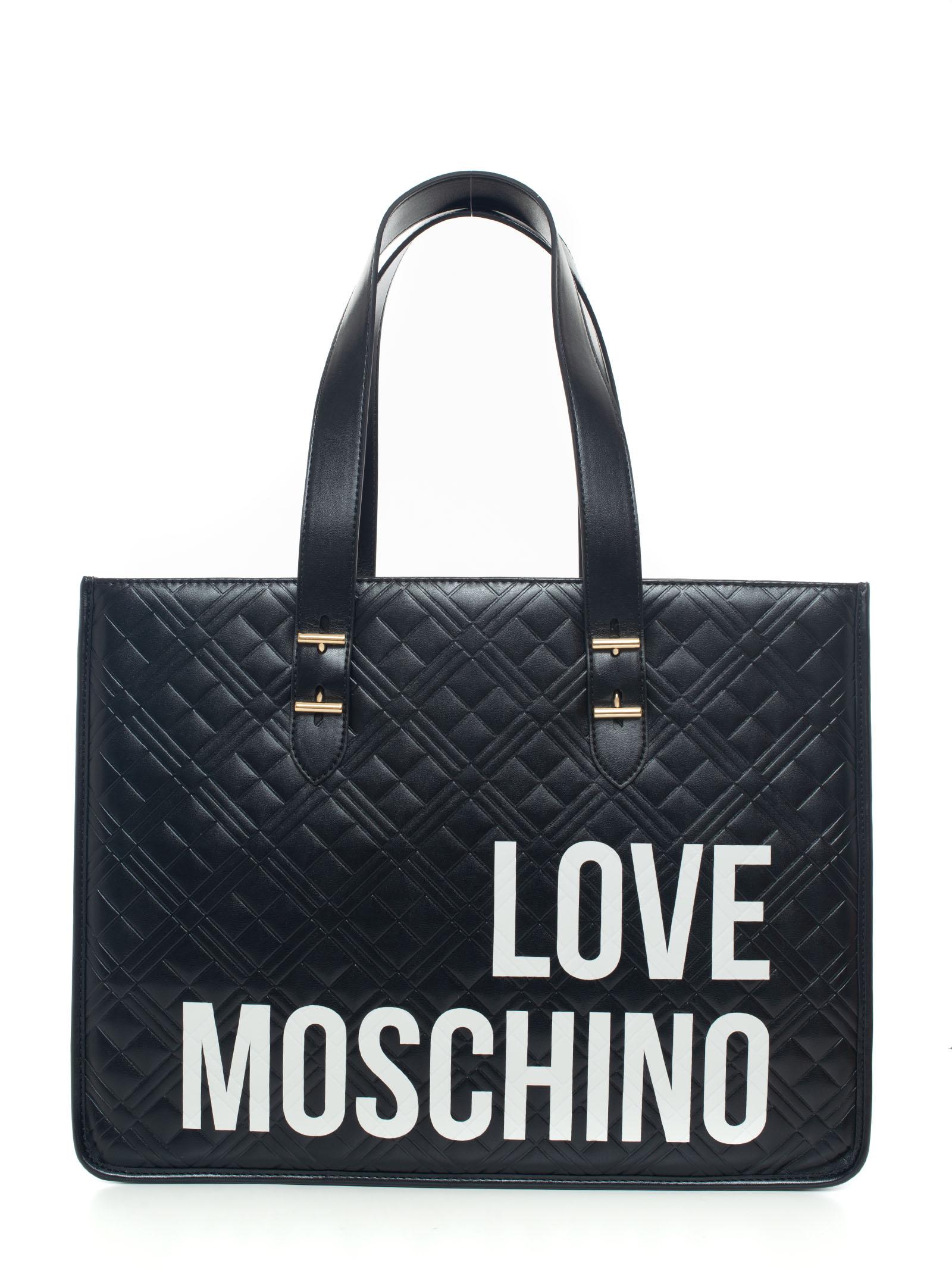 Love Moschino - Shopper Cut-Out Heart Nero Nero - JC4319PP0D - NERO+NE –  Italy Station