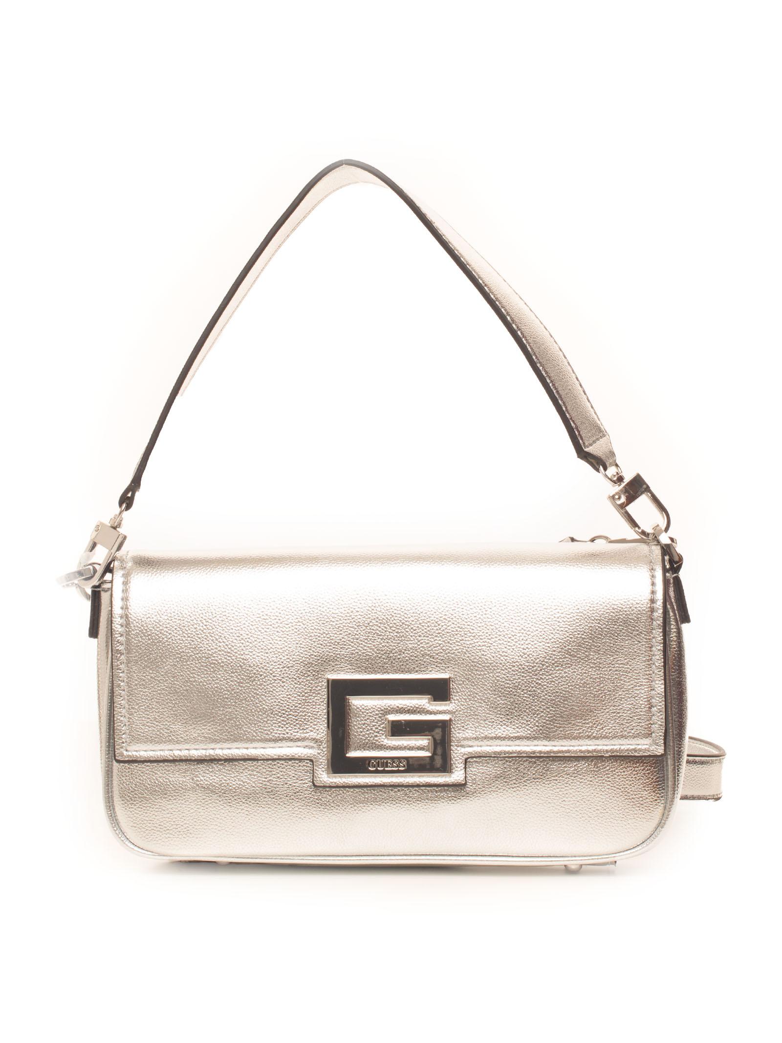 guess bag silver