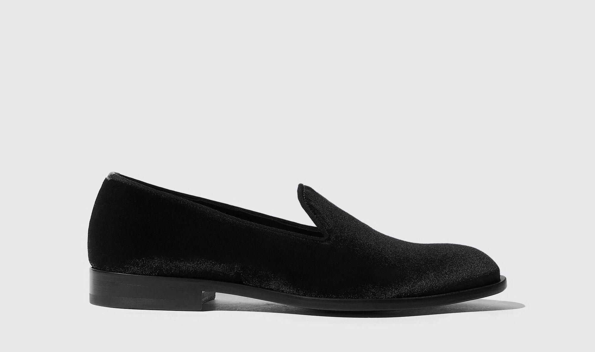 Scarosso George Black Velvet For Men Lyst