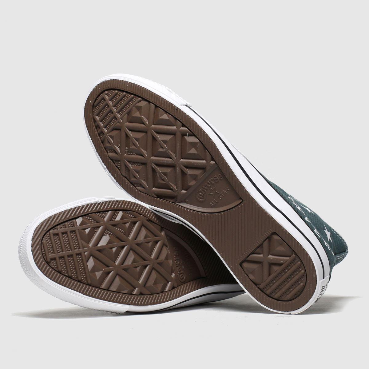 Converse Hi Smile Trainers in Dark Green (Green) | Lyst UK