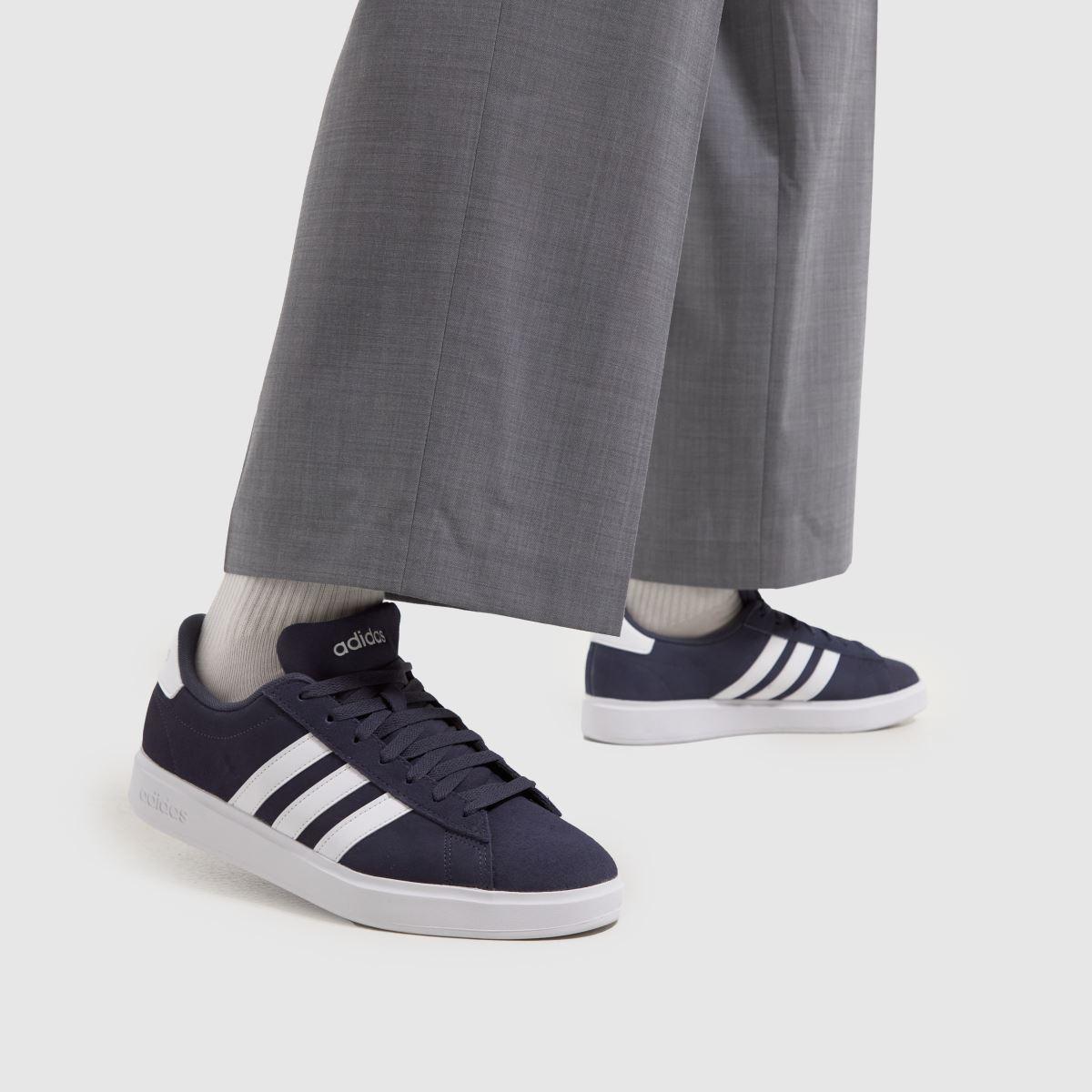 adidas Grand Court 2.0 Suede Trainers In in Blue for Men Lyst UK