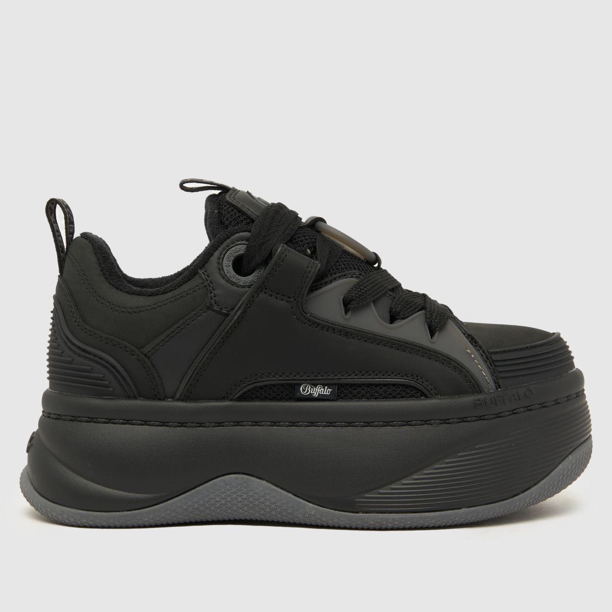 BUFFALO LONDON Orcus Sk8 Trainers In in Black | Lyst UK