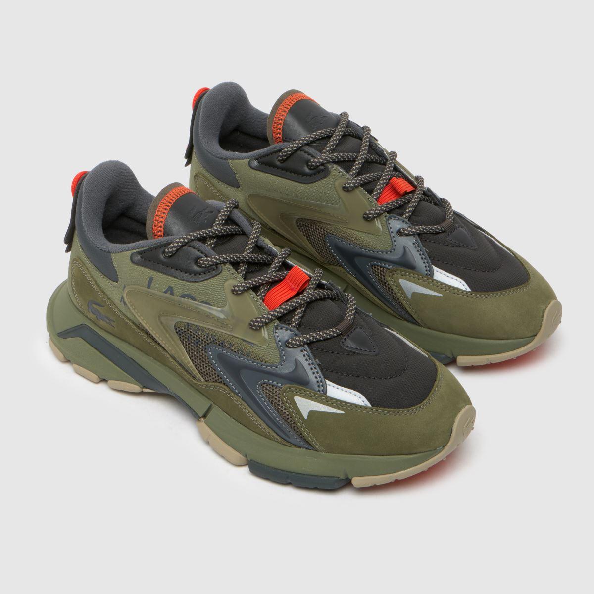 Lacoste L003 Neo Tech Trainers in Green for Men | Lyst UK