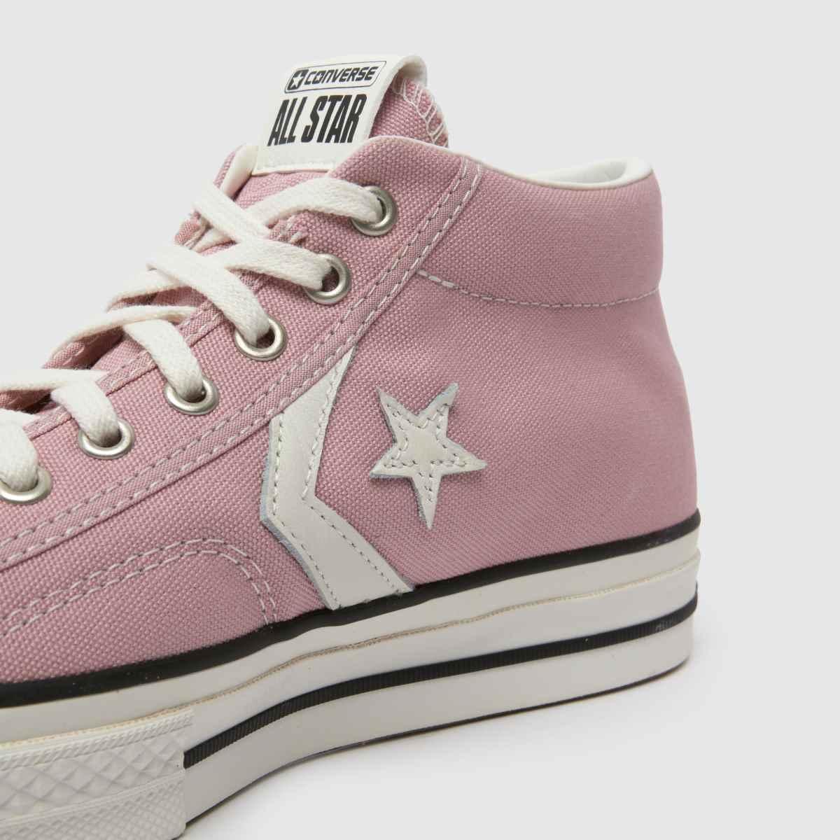 Converse Star Player 76 Mid Trainers In in Pink for Men Lyst UK