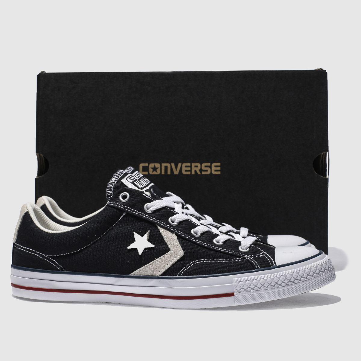 Converse Suede Star Player Remastered Trainers in Black for Men - Lyst