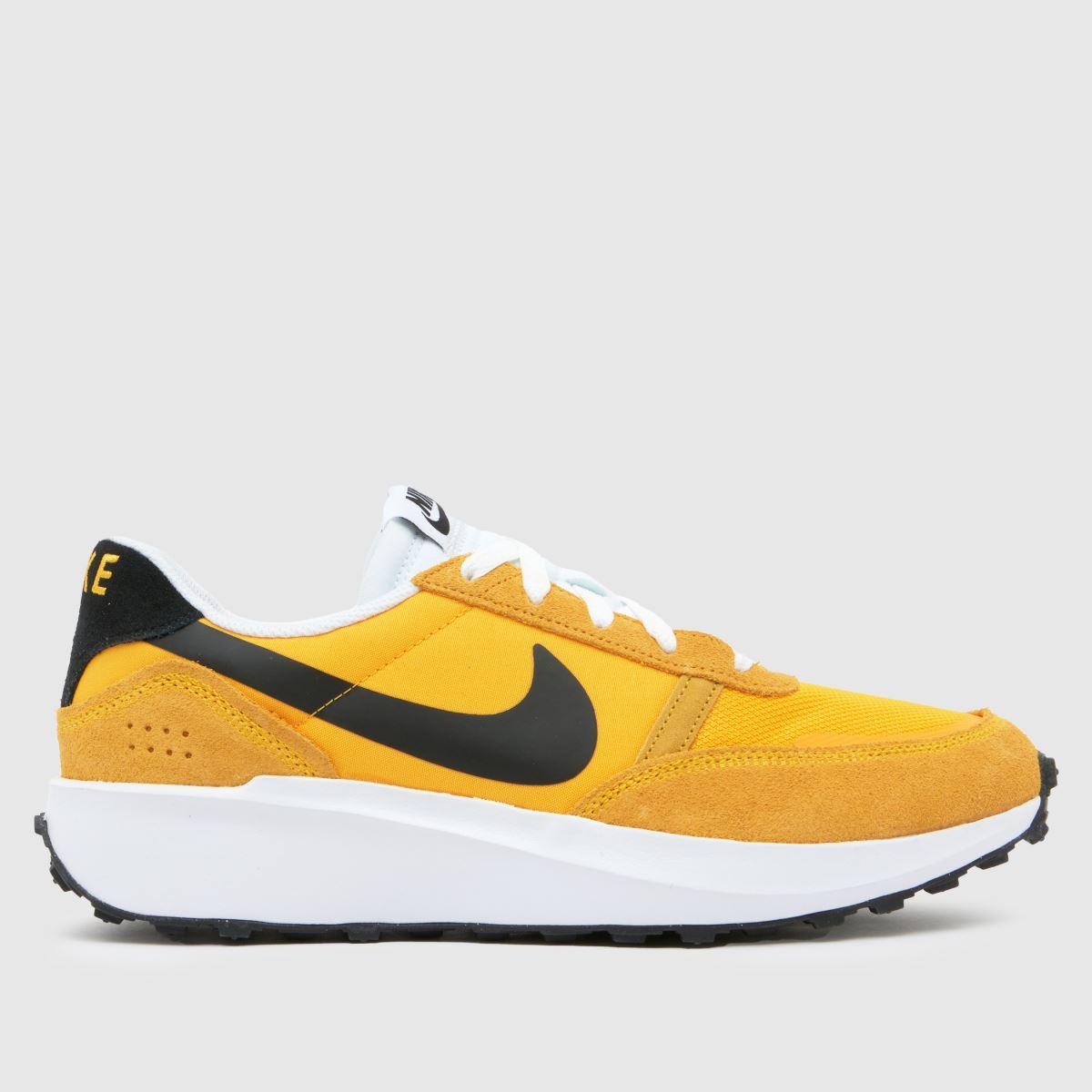 nike black and yellow trainers