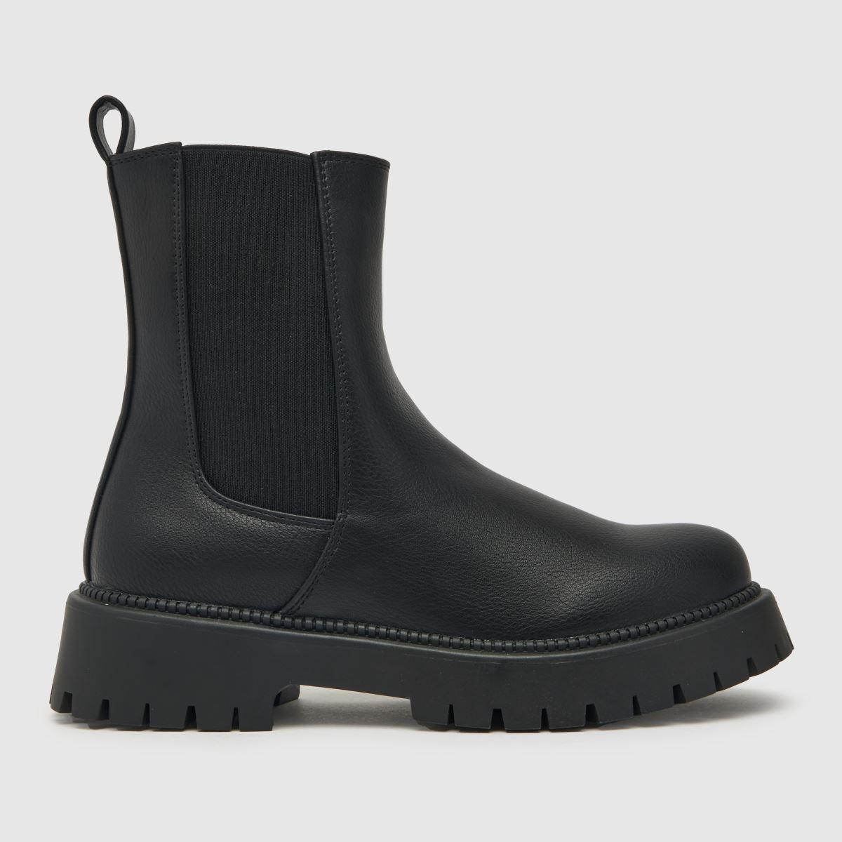 Schuh Women s Audrey Chunky Chelsea Boots in Black Lyst UK