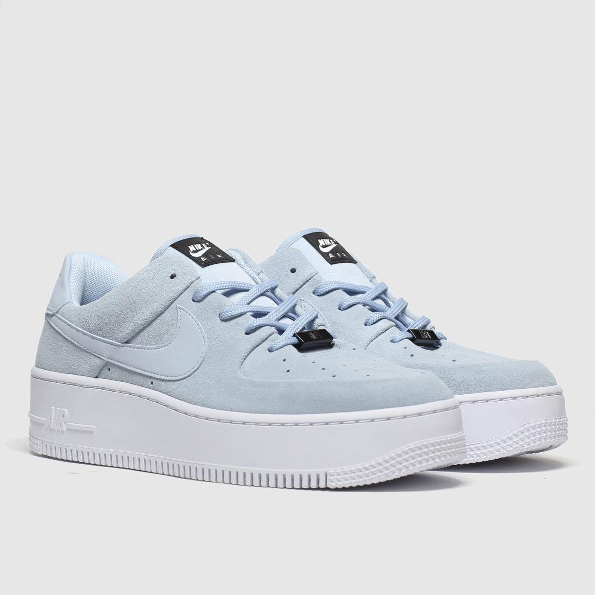 Nike Air Force 1 Sage Low Trainers in Blue | Lyst UK
