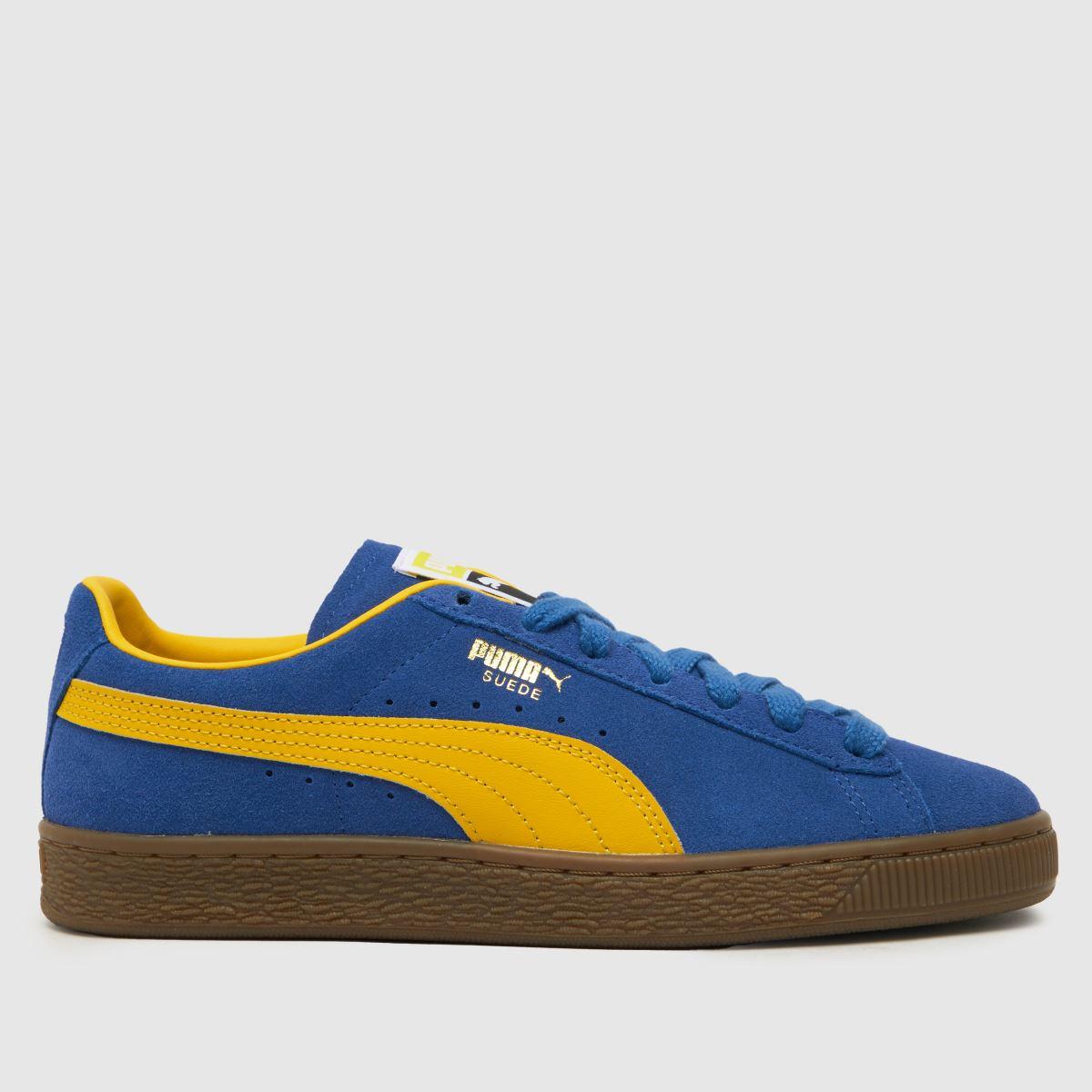 PUMA Suede Terrace Trainers in Blue Lyst UK