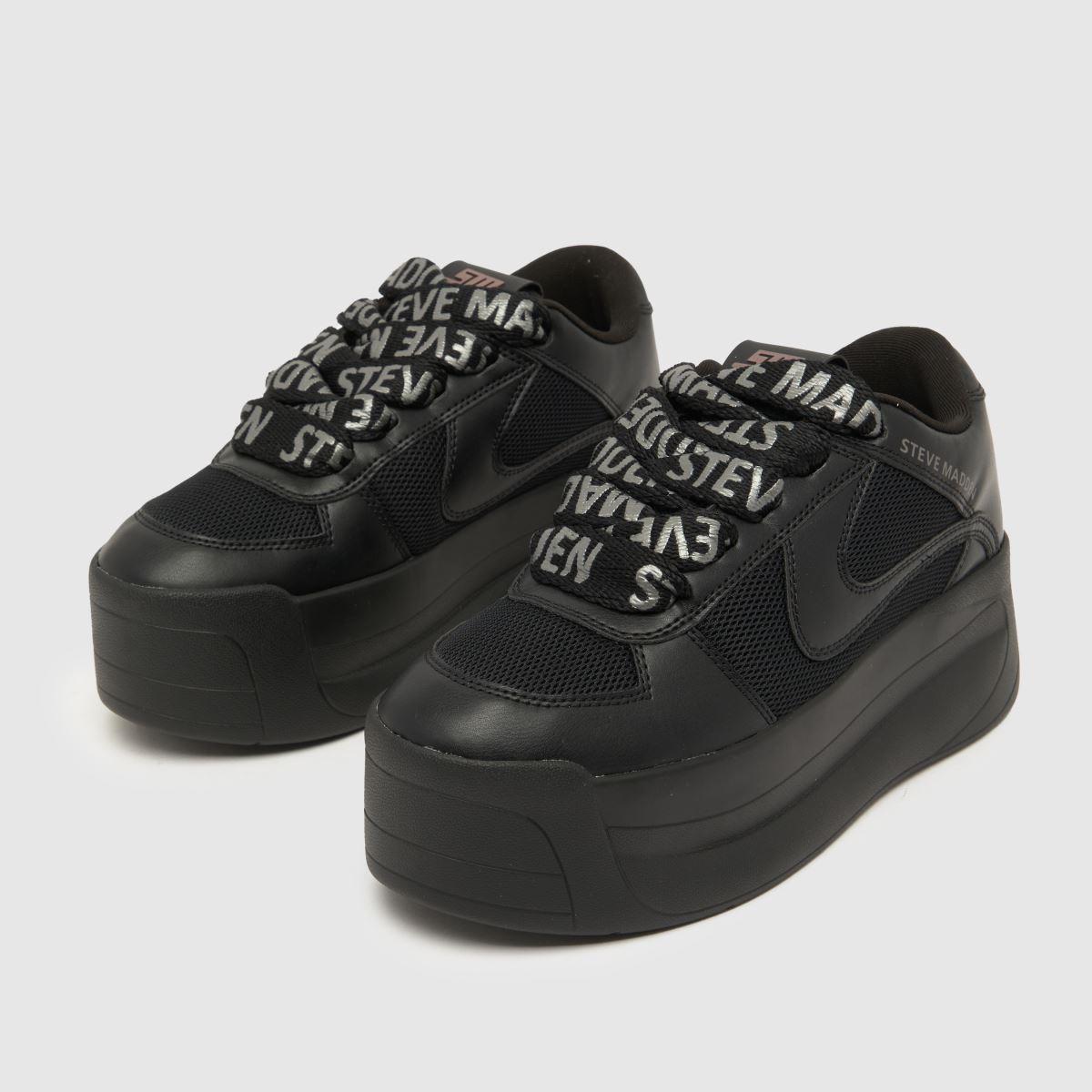 Steve Madden Charge Up Skate Sneaker Trainers In in Black Lyst UK