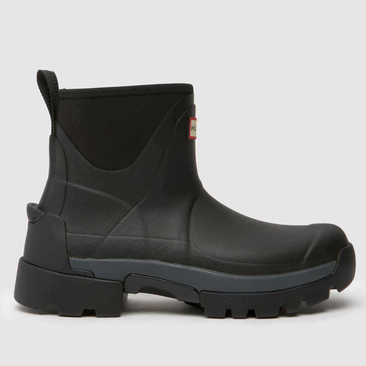 HUNTER Balmoral Hybrid Chelsea Boots in Black | Lyst UK