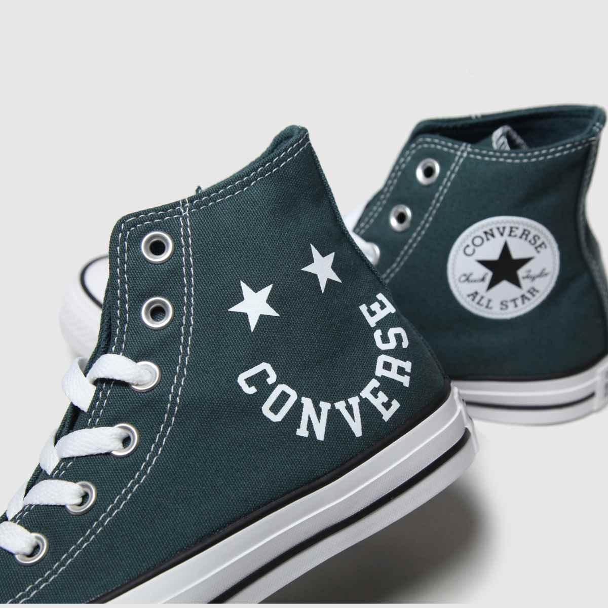 Converse Hi Smile Trainers in Dark Green (Green) | Lyst UK