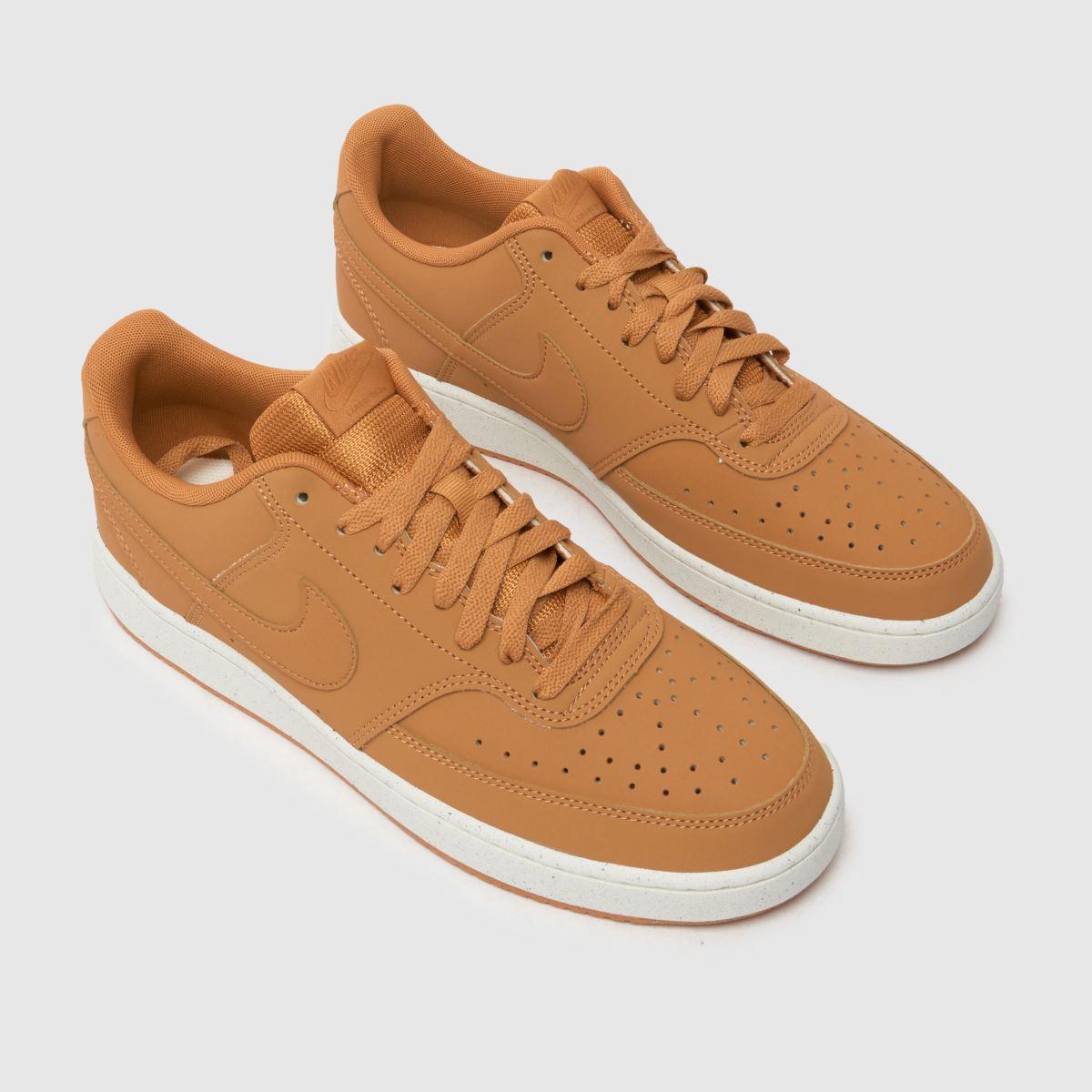 nike court borough low camel