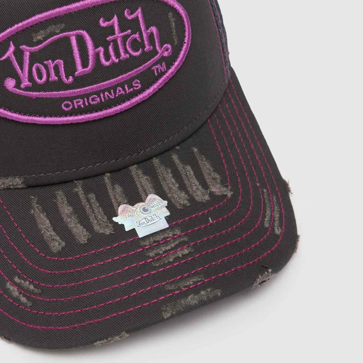 Von Dutch Trucker Kiruna Cap in Purple Lyst UK