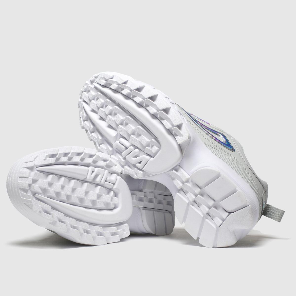 Fila Disruptor Ii Iridescent Trainers in Grey Lyst UK