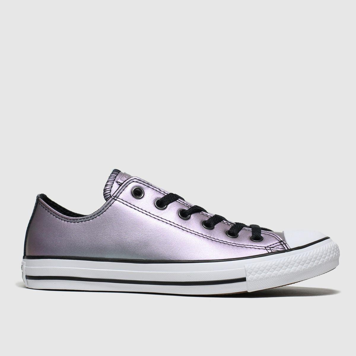 converse purple trainers