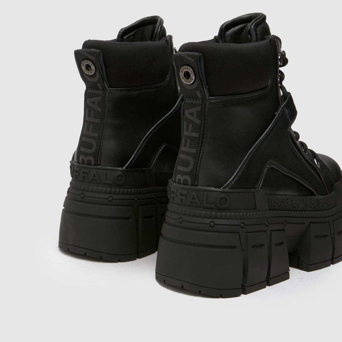 Buffalo London Gospher Hike Hi Boots in Black Lyst UK