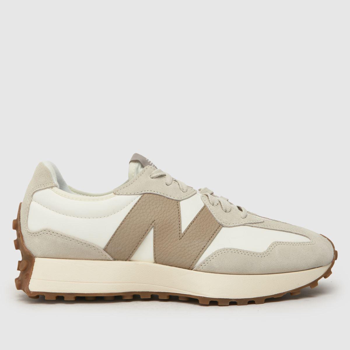 New Balance 327 Trainers In White & Brown for Men Lyst UK