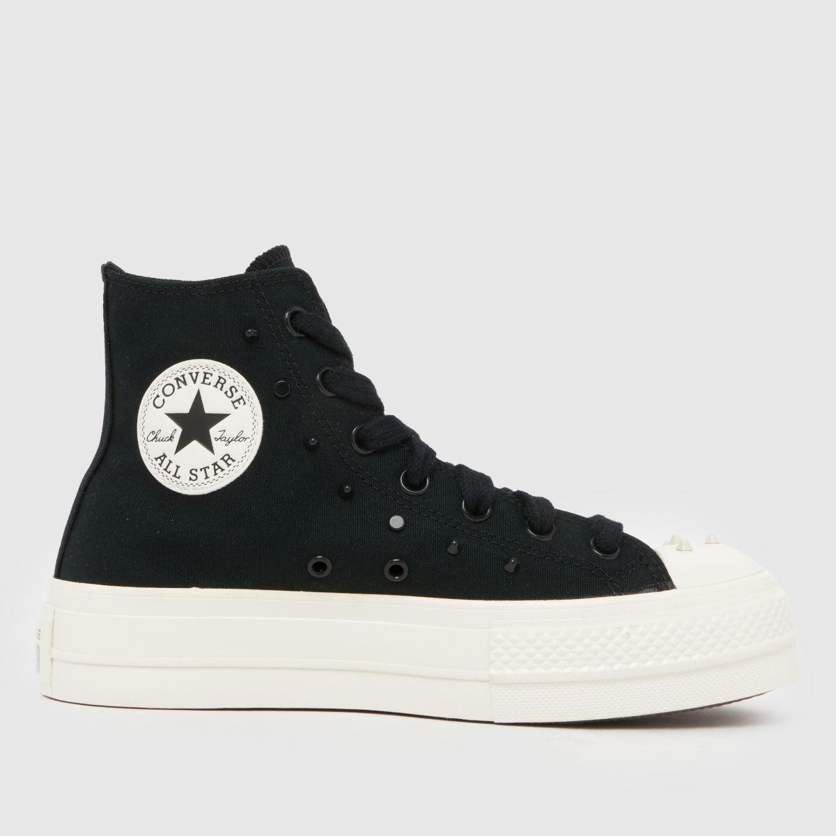 Converse All Star Lift Schuh Black Converse High Tops Womens Black