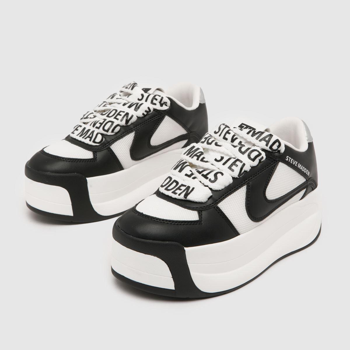 Steve Madden Charge Up Skate Sneaker Trainers In in Black Lyst UK